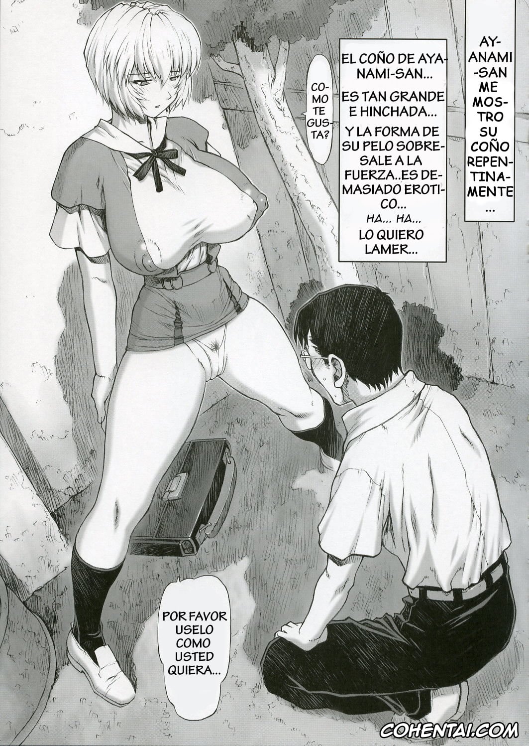 Neon Genesis Evangelion hentai, Bayonetta hentai, Rei Ayanami hentai, Ayanami (Neon Genesis Evangelion), pagina 9