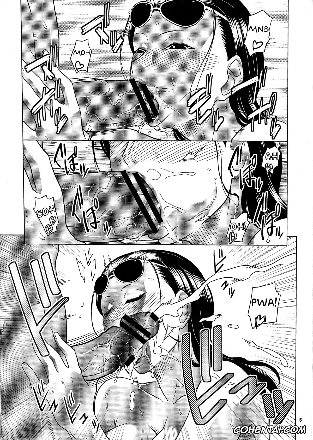 One Piece hentai, Nami hentai, Nico Robin hentai, NamiRobi 5 (One Piece), pagina 6