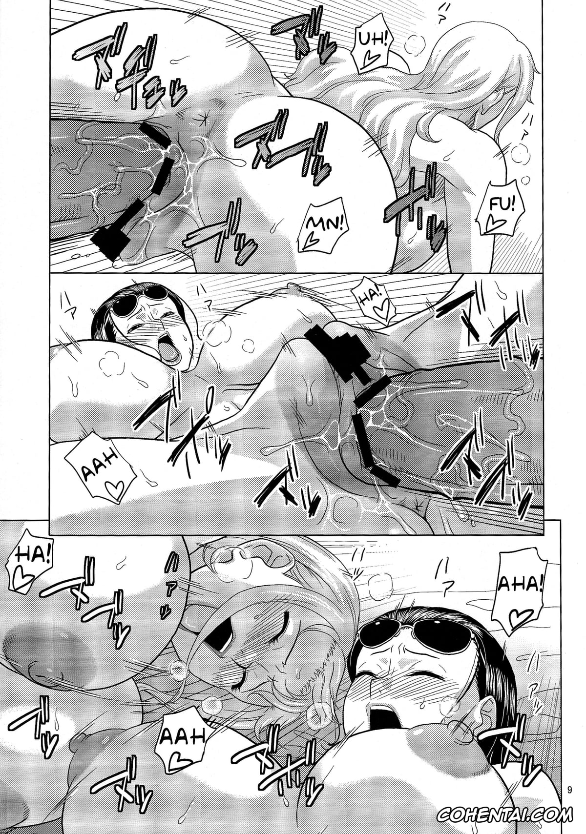 One Piece xxx, Nami xxx, Nico Robin xxx, NamiRobi 5 (One Piece), pagina 10