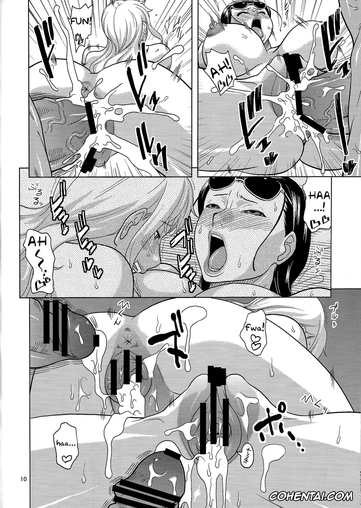 One Piece porno, Nami porno, Nico Robin porno, NamiRobi 5 (One Piece), pagina 11