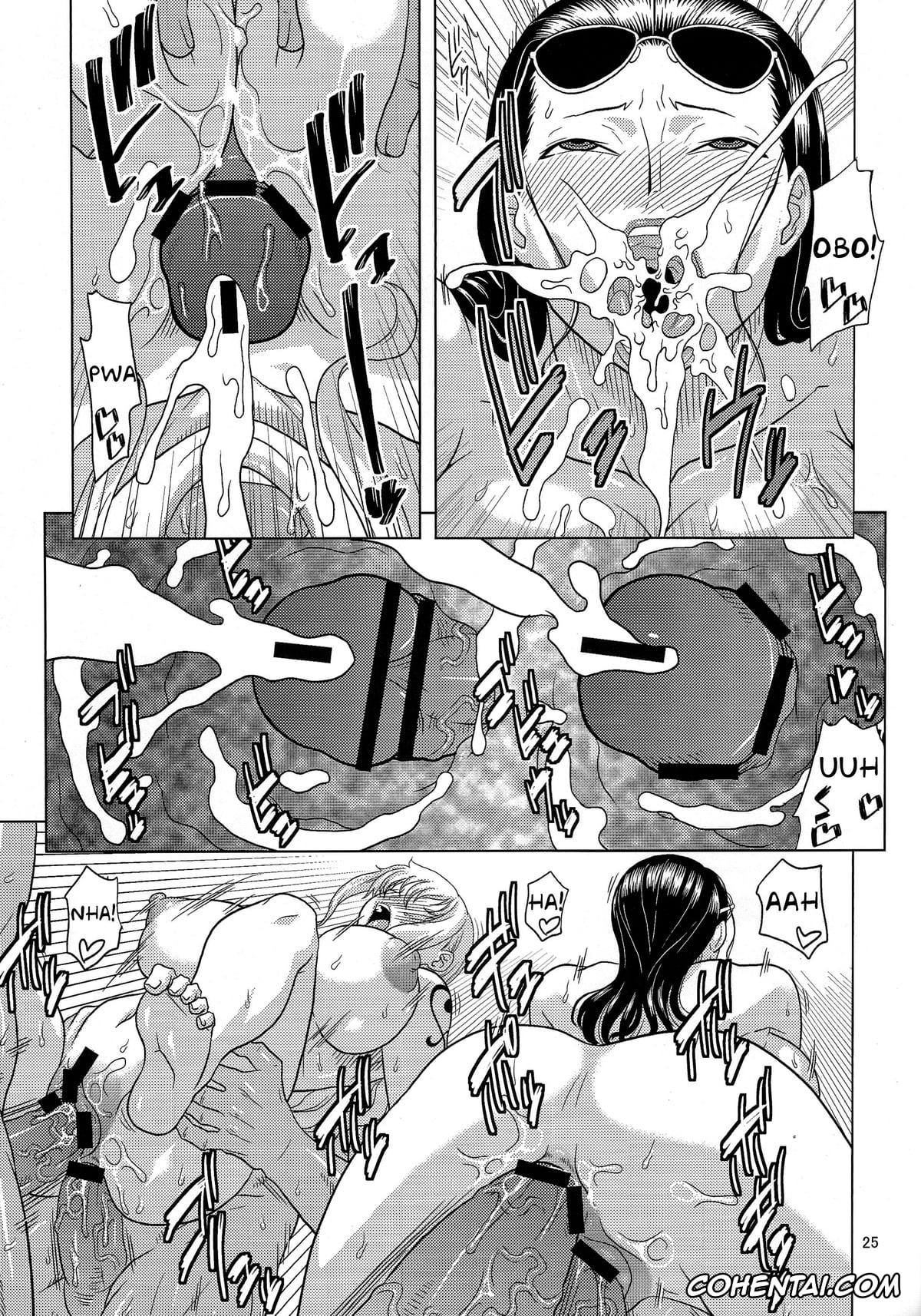 One Piece porno, Nami porno, Nico Robin porno, NamiRobi 5 (One Piece), pagina 26