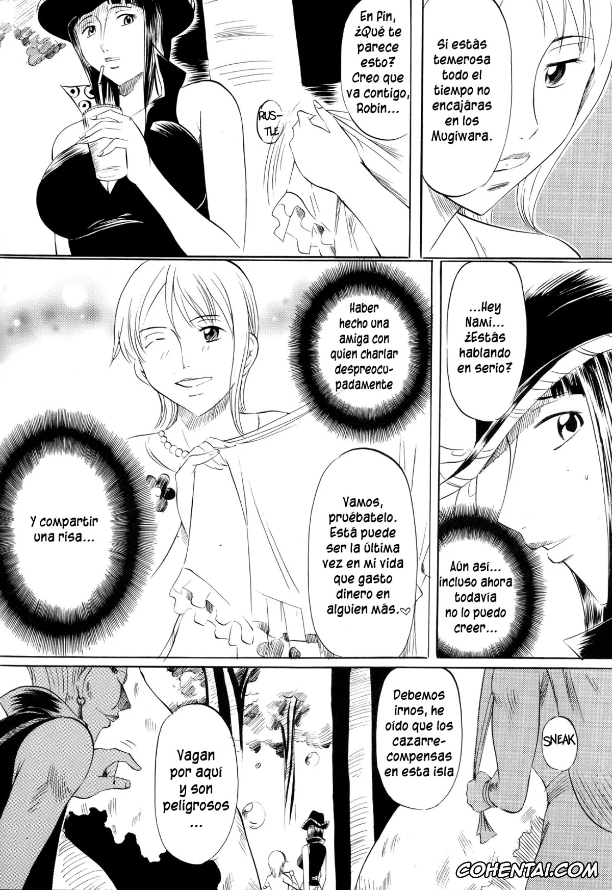 One Piece hentai, Nami hentai, Nico Robin hentai, Piece of Girl’s kan2 Nami-Robi Hen (One Piece), pagina 3