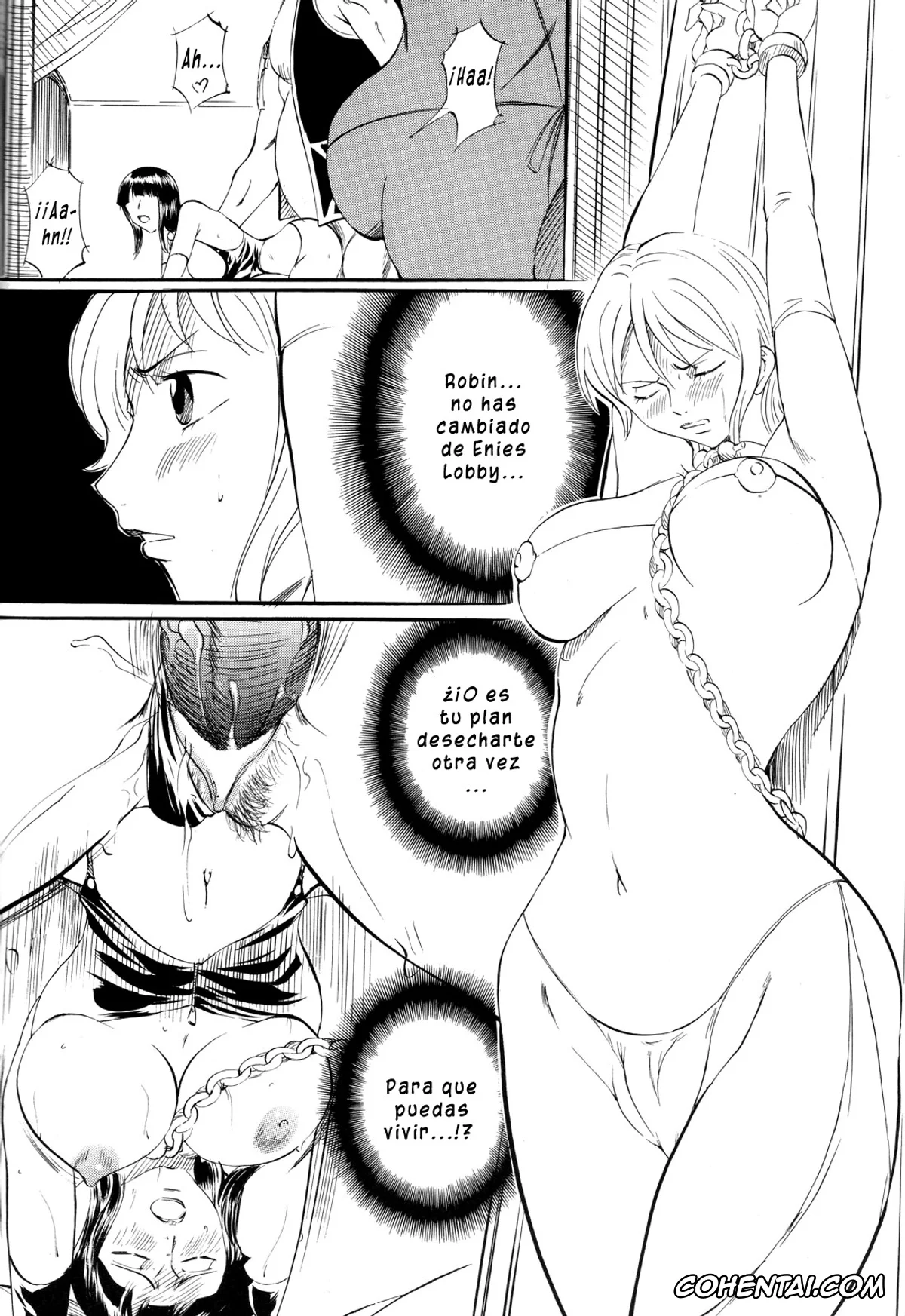 One Piece hentai, Nami hentai, Nico Robin hentai, Piece of Girl’s kan2 Nami-Robi Hen (One Piece), pagina 21