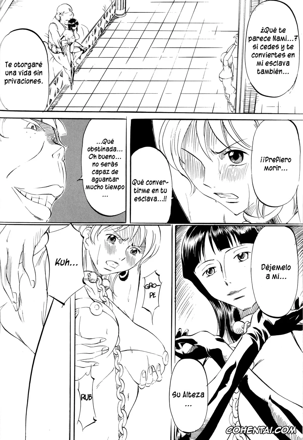 One Piece porno, Nami porno, Nico Robin porno, Piece of Girl’s kan2 Nami-Robi Hen (One Piece), pagina 23