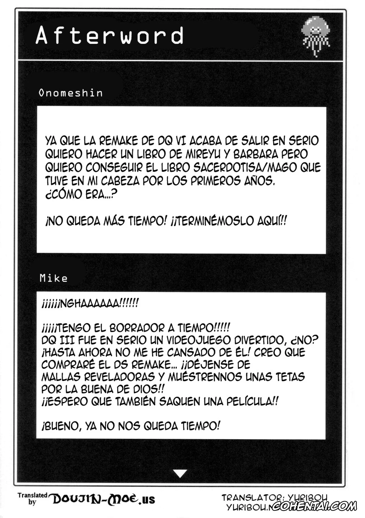 Dragon Quest xxx, Cleric xxx, Sage xxx, Kichiku Astron (Dragon Quest III), pagina 28