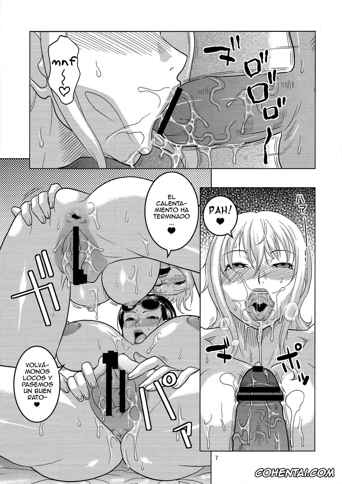 One Piece porno, Nami porno, Nico Robin porno, NamiRobi 5 (One Piece), pagina 8