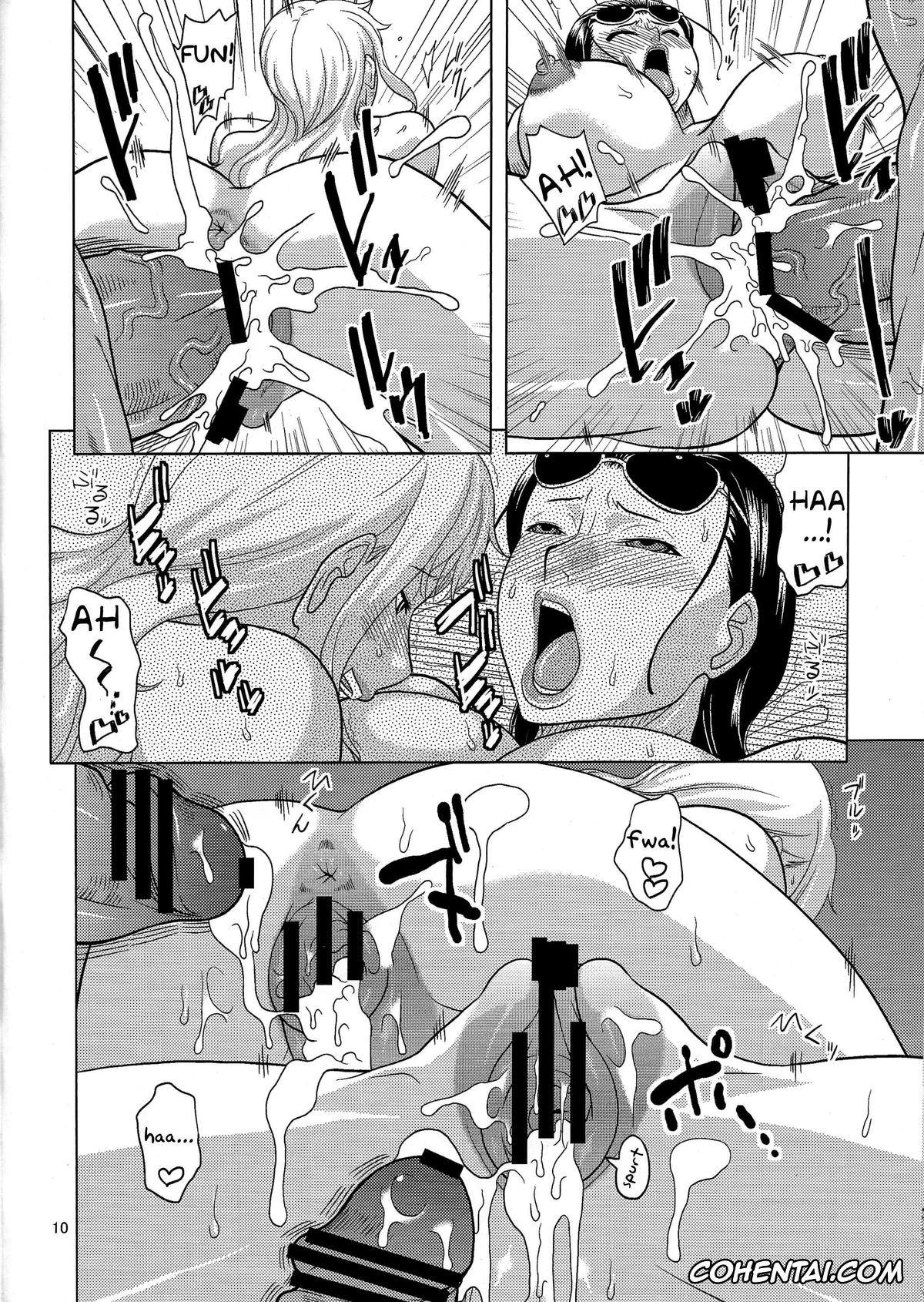 One Piece porno, Nami porno, Nico Robin porno, NamiRobi 5 (One Piece), pagina 11