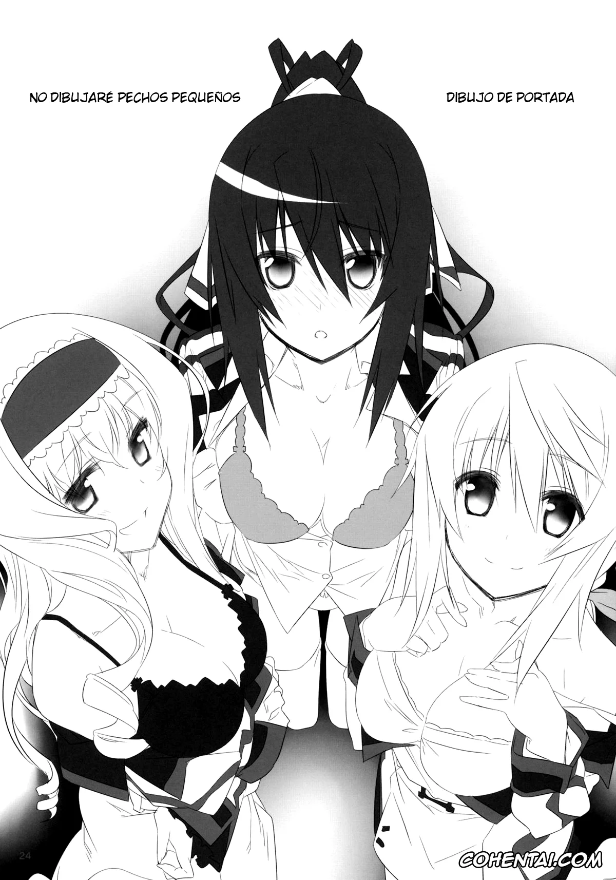Infinite Stratos porno, Cecilia Alcott porno, Charlotte Dunois porno, Houki Shinonono porno, Ichika Orimura porno, Yuuzai Shouko Bukken Sangou (Infinite Stratos), pagina 23