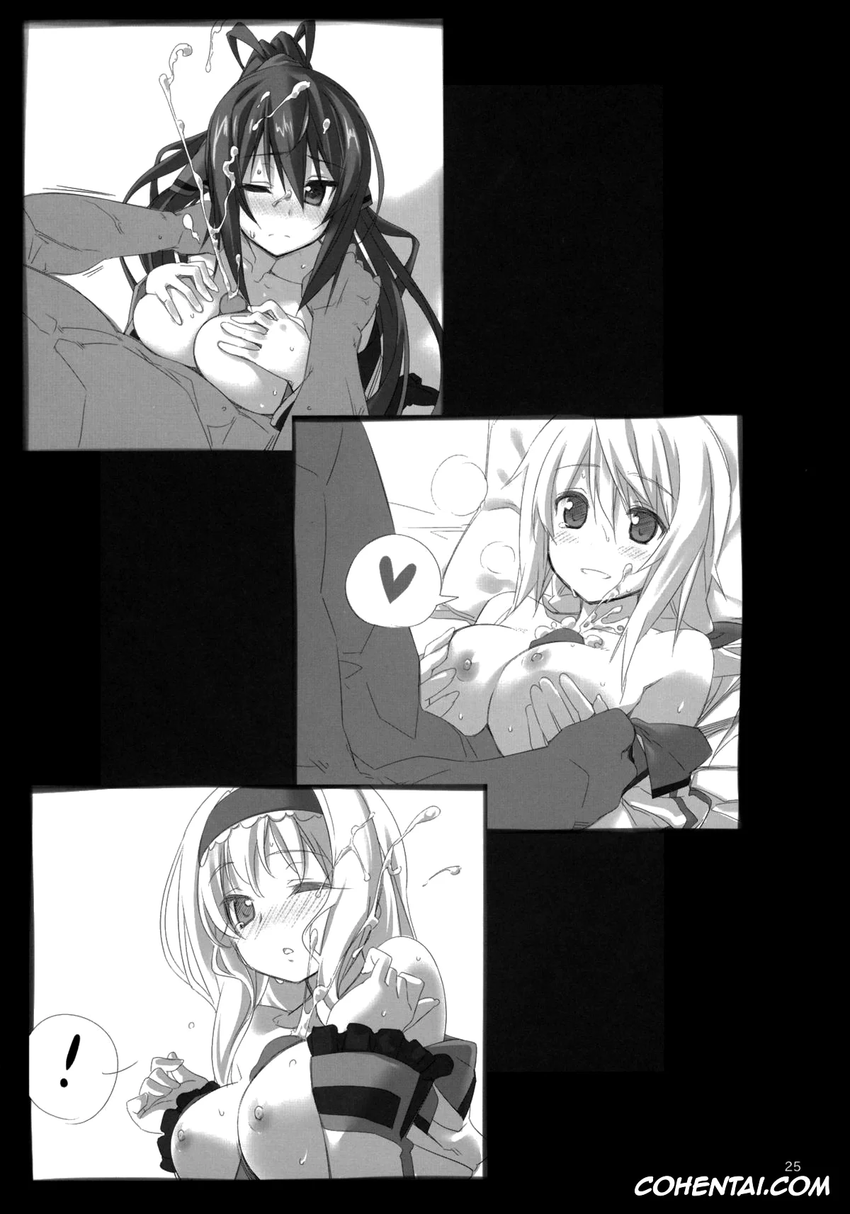 Infinite Stratos hentai, Cecilia Alcott hentai, Charlotte Dunois hentai, Houki Shinonono hentai, Ichika Orimura hentai, Yuuzai Shouko Bukken Sangou (Infinite Stratos), pagina 24