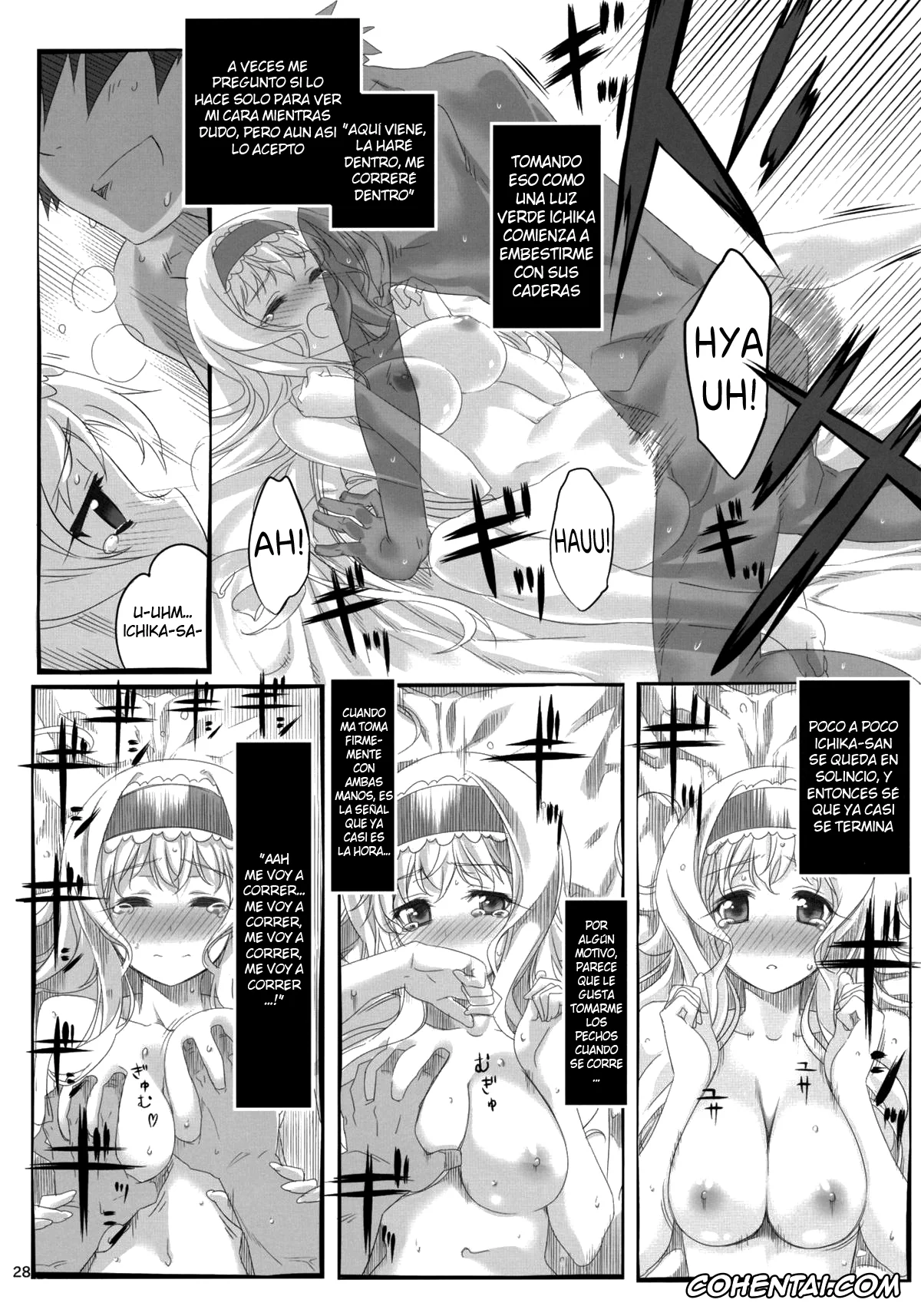Infinite Stratos hentai, Cecilia Alcott hentai, Charlotte Dunois hentai, Houki Shinonono hentai, Ichika Orimura hentai, Yuuzai Shouko Bukken Sangou (Infinite Stratos), pagina 27