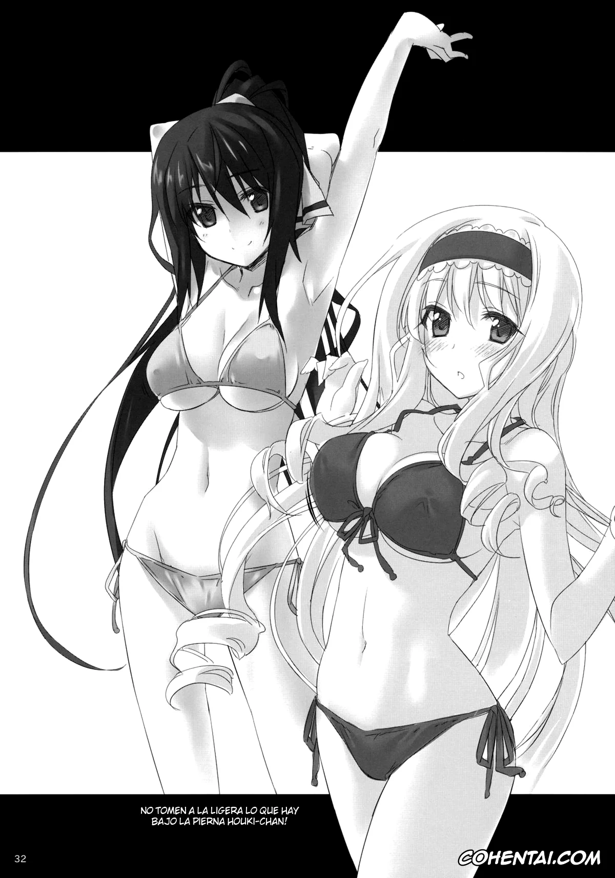 Infinite Stratos xxx, Cecilia Alcott xxx, Charlotte Dunois xxx, Houki Shinonono xxx, Ichika Orimura xxx, Yuuzai Shouko Bukken Sangou (Infinite Stratos), pagina 31