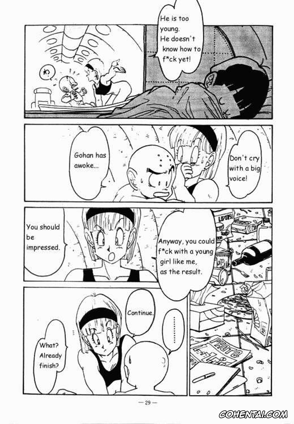 Dragon Ball Z porno, Bulma Briefs porno, Krillin porno, Aim at Planet Namek! (Dragon Ball Z), pagina 5