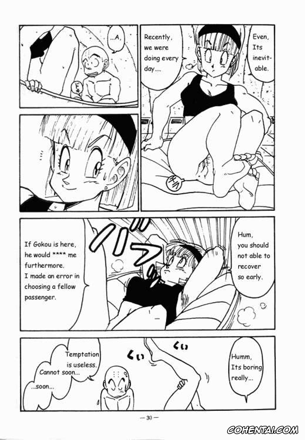 Dragon Ball Z hentai, Bulma Briefs hentai, Krillin hentai, Aim at Planet Namek! (Dragon Ball Z), pagina 6