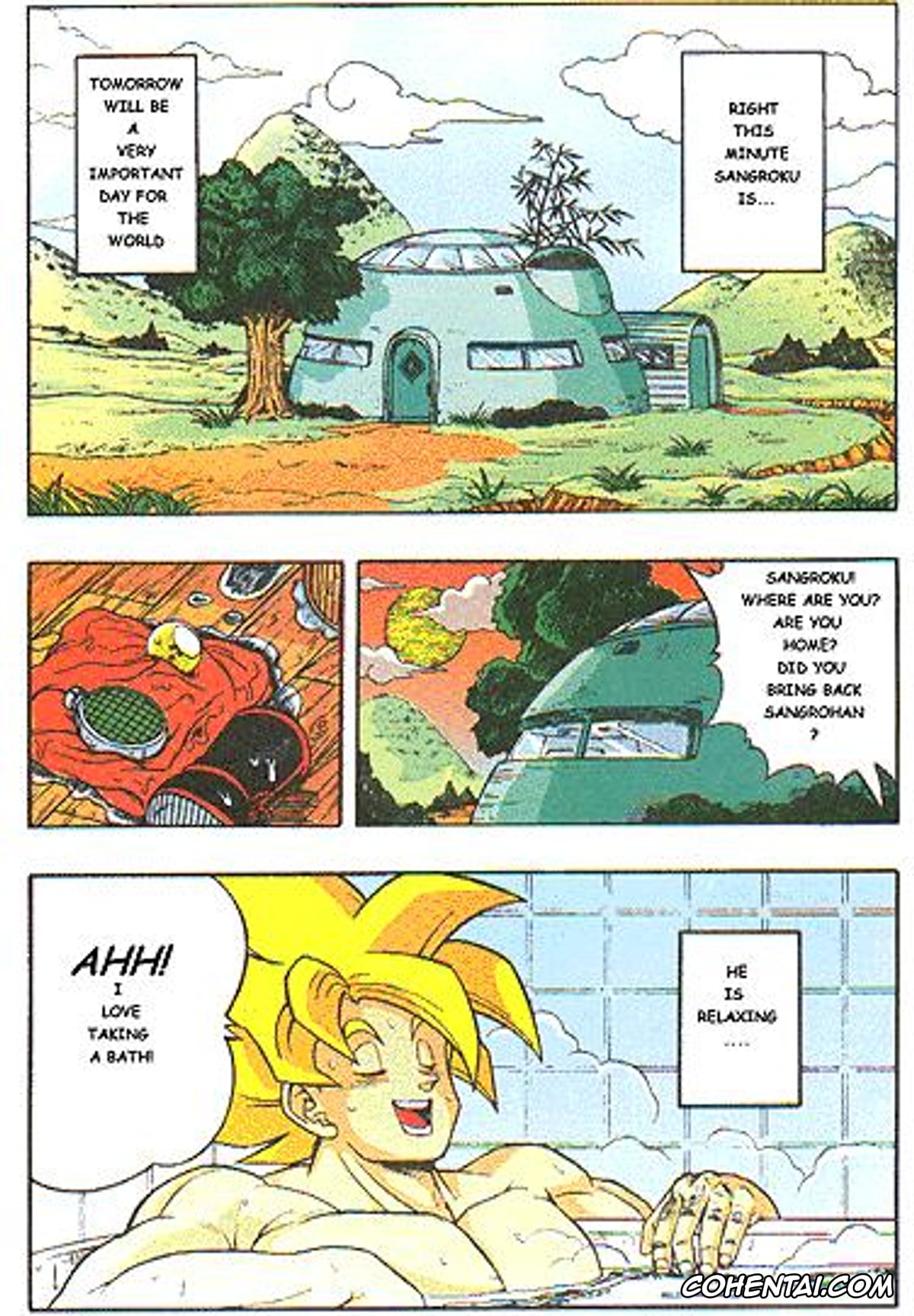 Dragon Ball Z porno, Chi Chi porno, Son Goku porno, D Box Vol. 1 (Dragon Ball), pagina 2