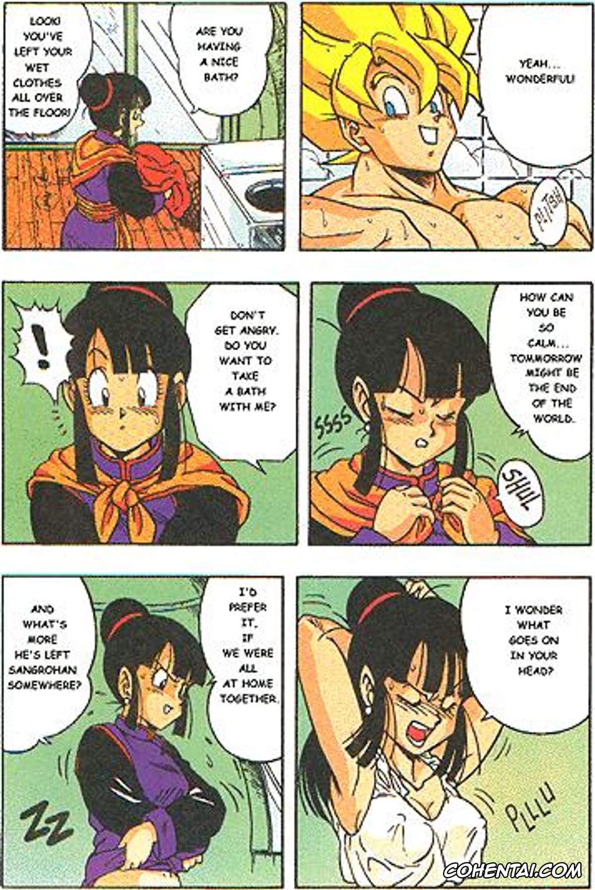 Dragon Ball Z hentai, Chi Chi hentai, Son Goku hentai, D Box Vol. 1 (Dragon Ball), pagina 3