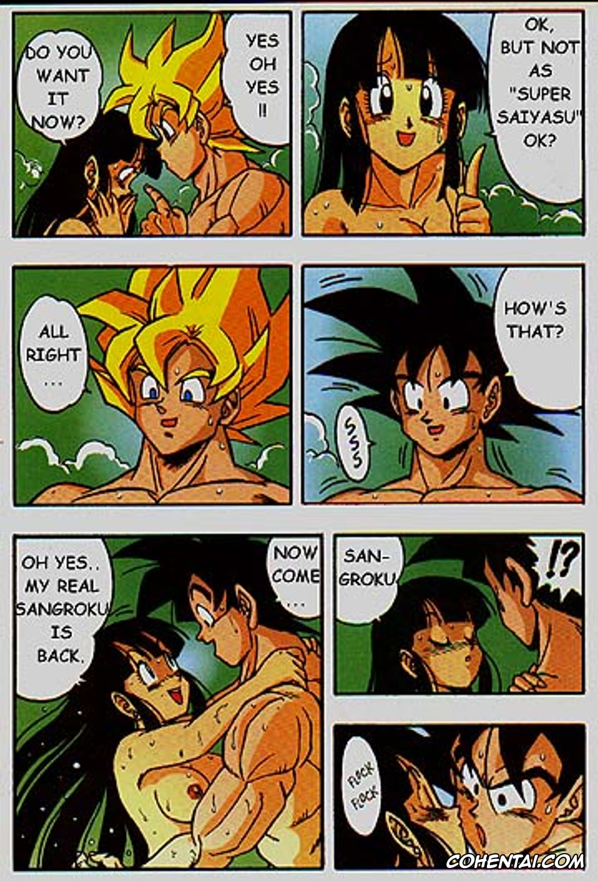 Dragon Ball Z xxx, Chi Chi xxx, Son Goku xxx, D Box Vol. 1 (Dragon Ball), pagina 7