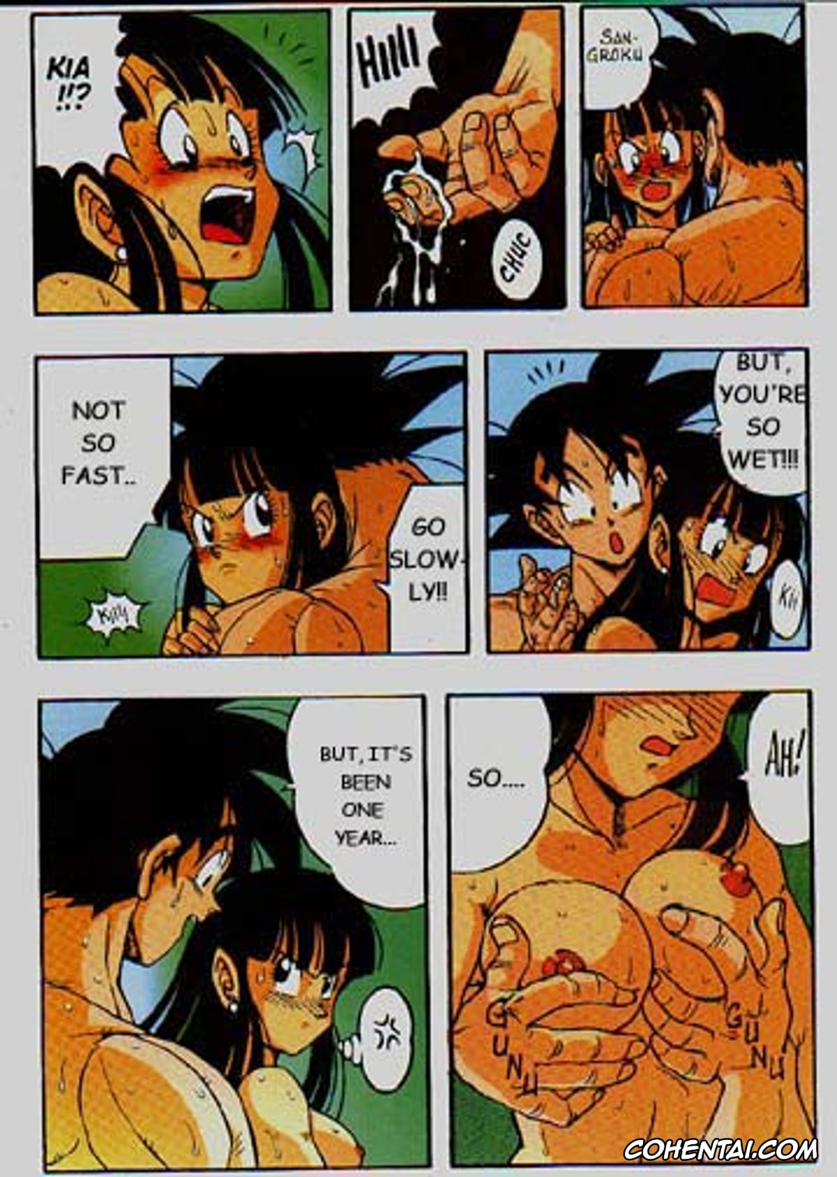 Dragon Ball Z porno, Chi Chi porno, Son Goku porno, D Box Vol. 1 (Dragon Ball), pagina 8