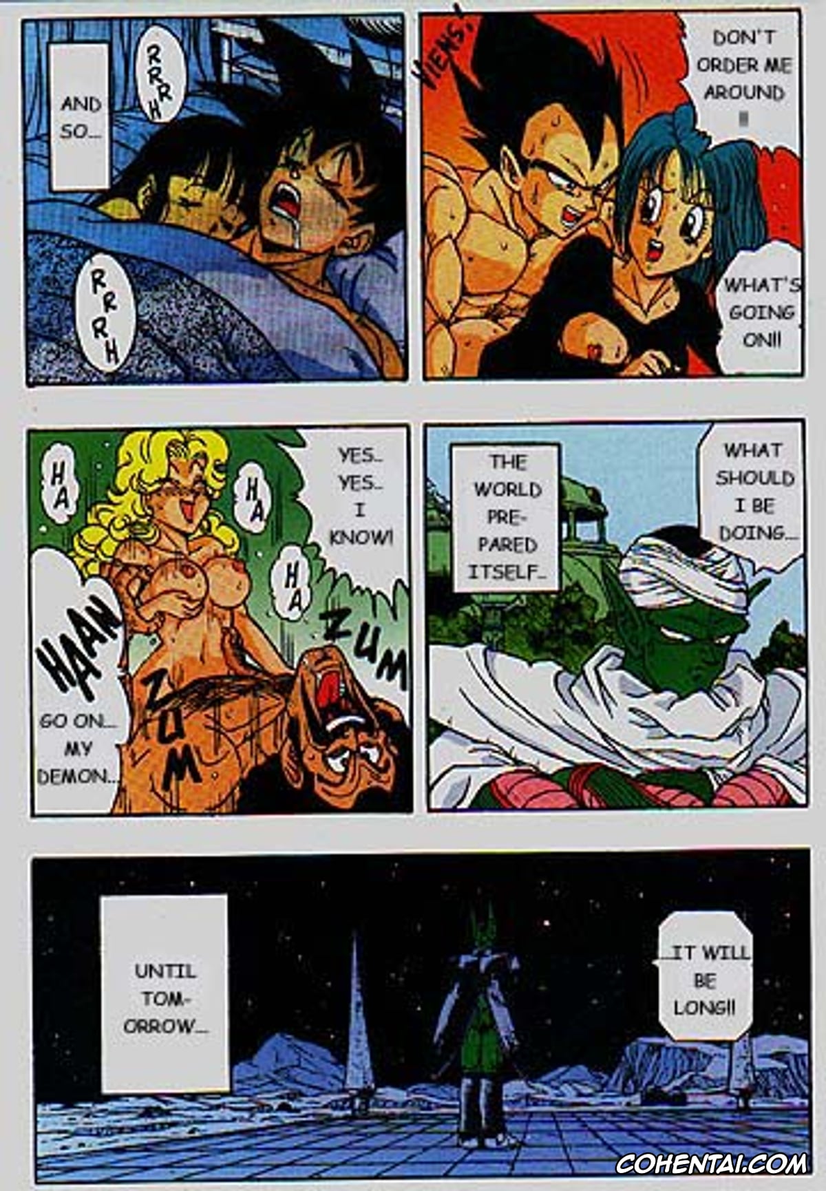 Dragon Ball Z hentai, Chi Chi hentai, Son Goku hentai, D Box Vol. 1 (Dragon Ball), pagina 18