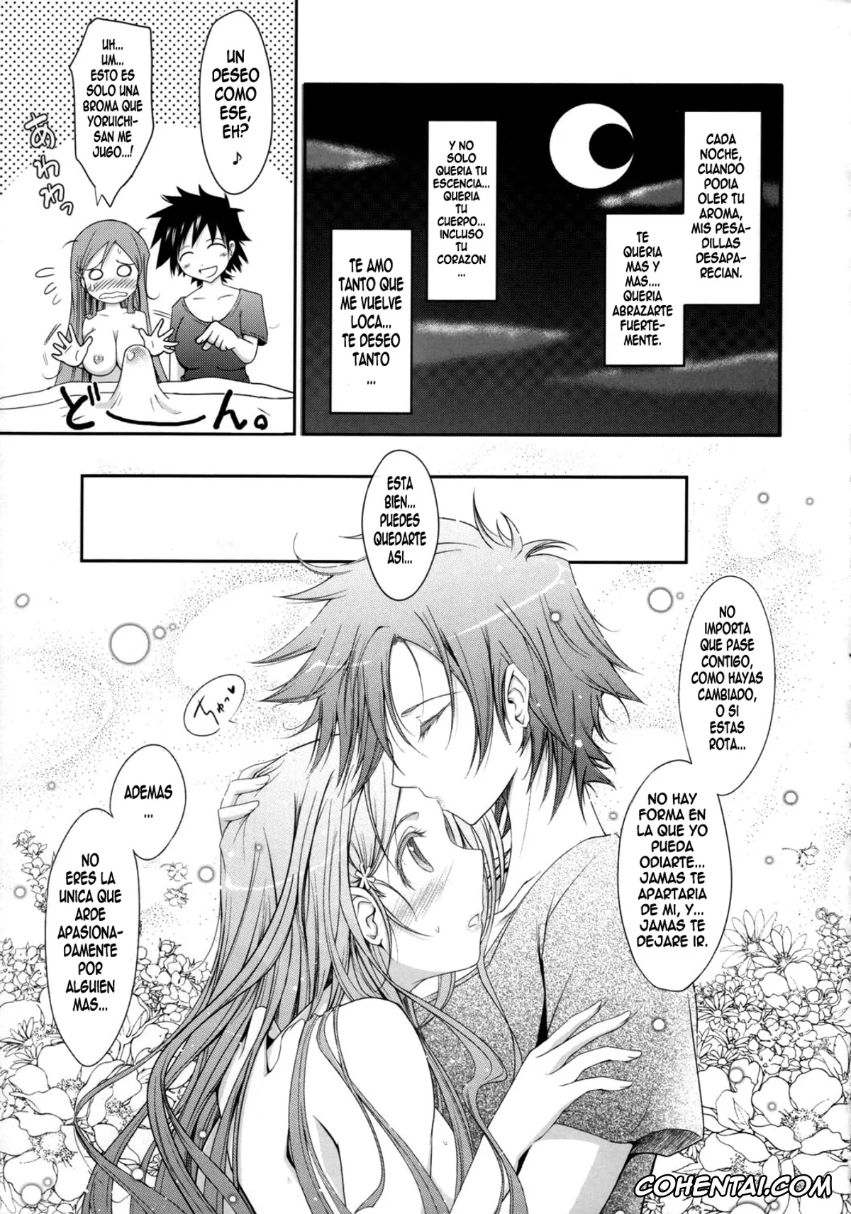 Bleach hentai, Orihime Inoue hentai, Tatsuki Arisawa hentai, Yoruichi Shihoin hentai, Aki-Akane Zenpen (Bleach), pagina 18
