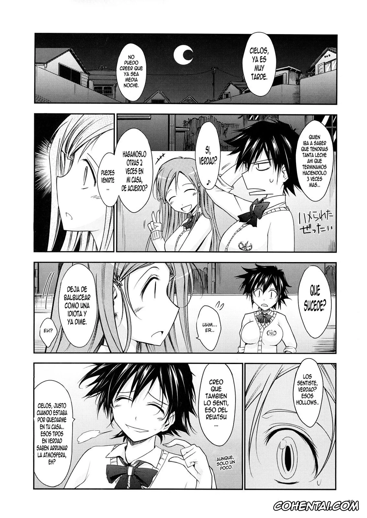 Bleach porno, Orihime Inoue porno, Soi Fon porno, Tatsuki Arisawa porno, Yoruichi Shihoin porno, Aki-Akane Chuuhen (Bleach), pagina 29