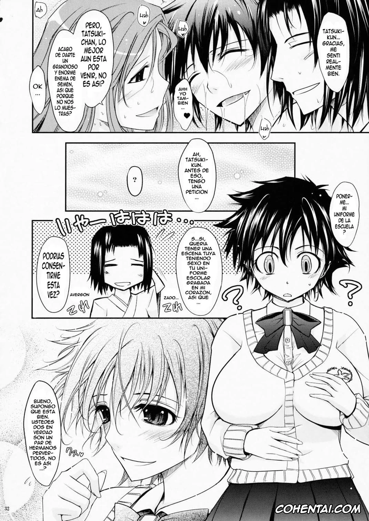 Bleach xxx, Orihime Inoue xxx, Soi Fon xxx, Tatsuki Arisawa xxx, Yoruichi Shihoin xxx, Aki-Akane -Kouhen 1- (Bleach), pagina 31