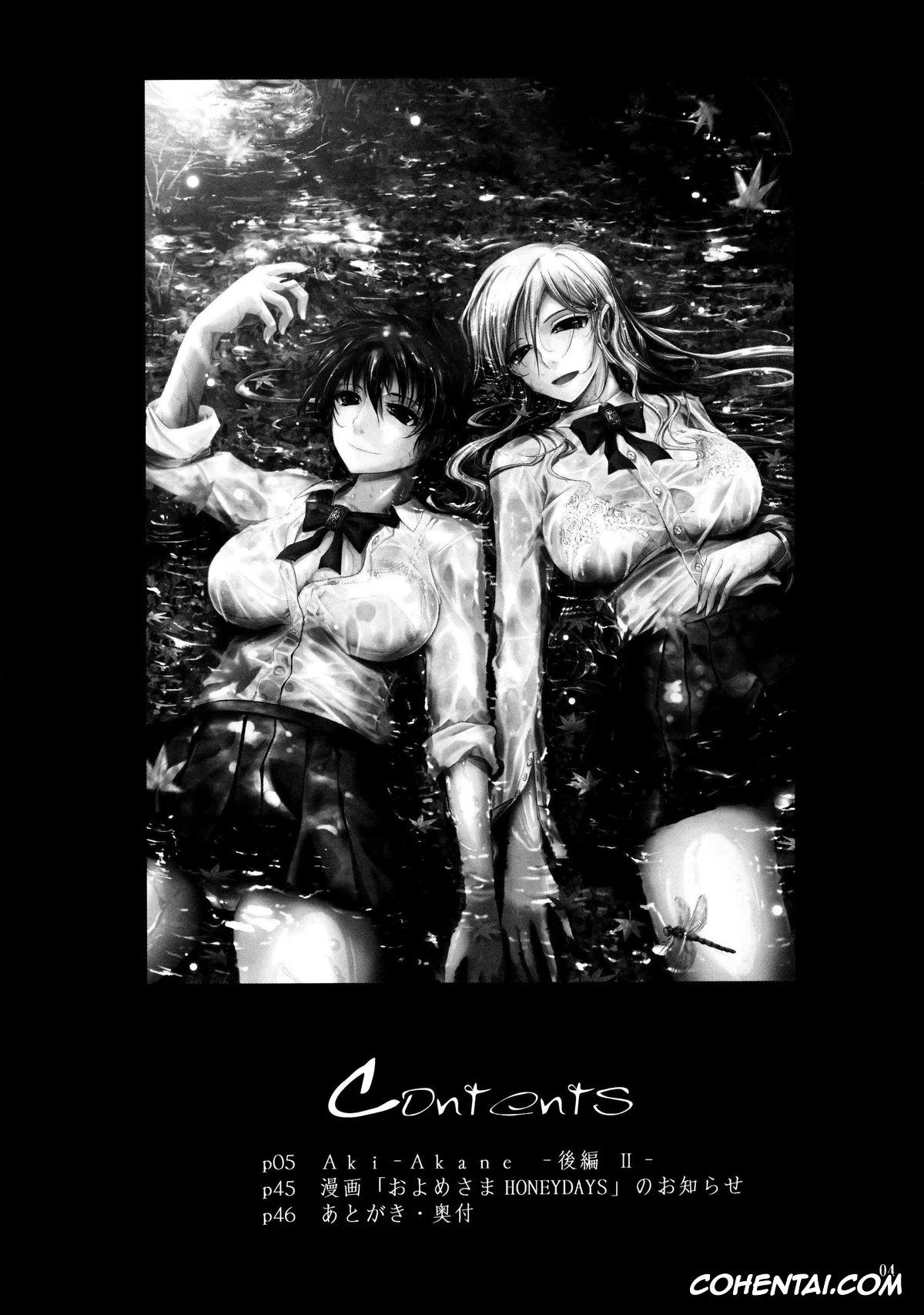 Bleach hentai, Orihime Inoue hentai, Soi Fon hentai, Tatsuki Arisawa hentai, Yoruichi Shihoin hentai, Aki-Akane -Kouhen II- (Bleach), pagina 3