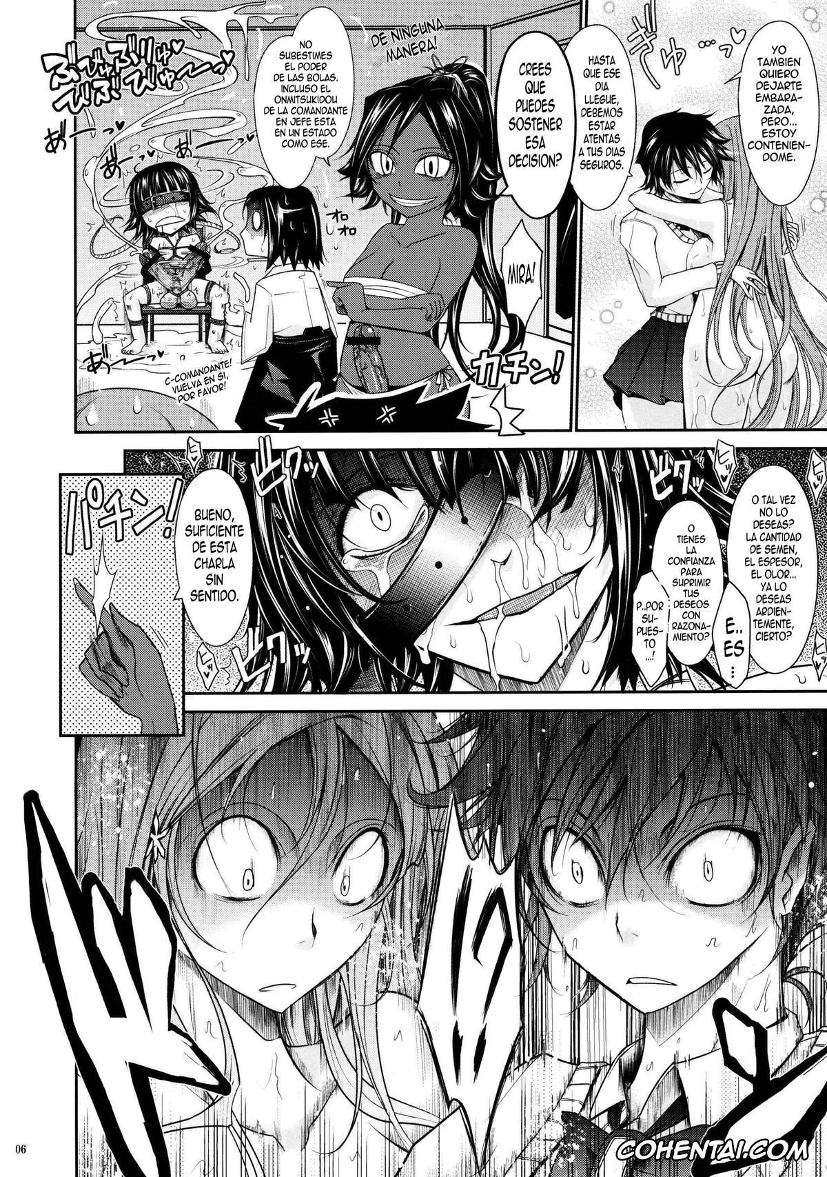 Bleach porno, Orihime Inoue porno, Soi Fon porno, Tatsuki Arisawa porno, Yoruichi Shihoin porno, Aki-Akane -Kouhen II- (Bleach), pagina 5