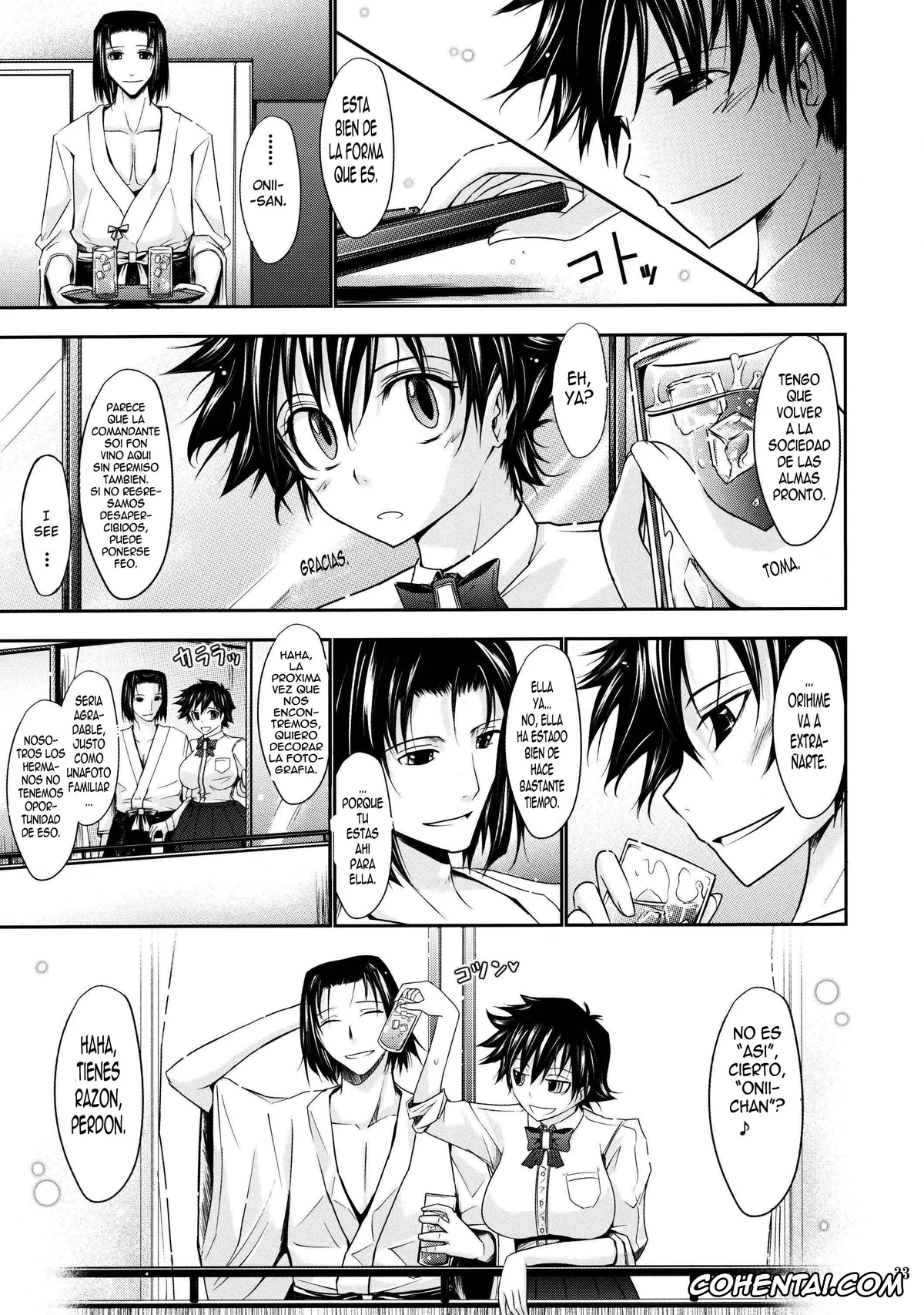 Bleach porno, Orihime Inoue porno, Soi Fon porno, Tatsuki Arisawa porno, Yoruichi Shihoin porno, Aki-Akane -Kouhen II- (Bleach), pagina 32