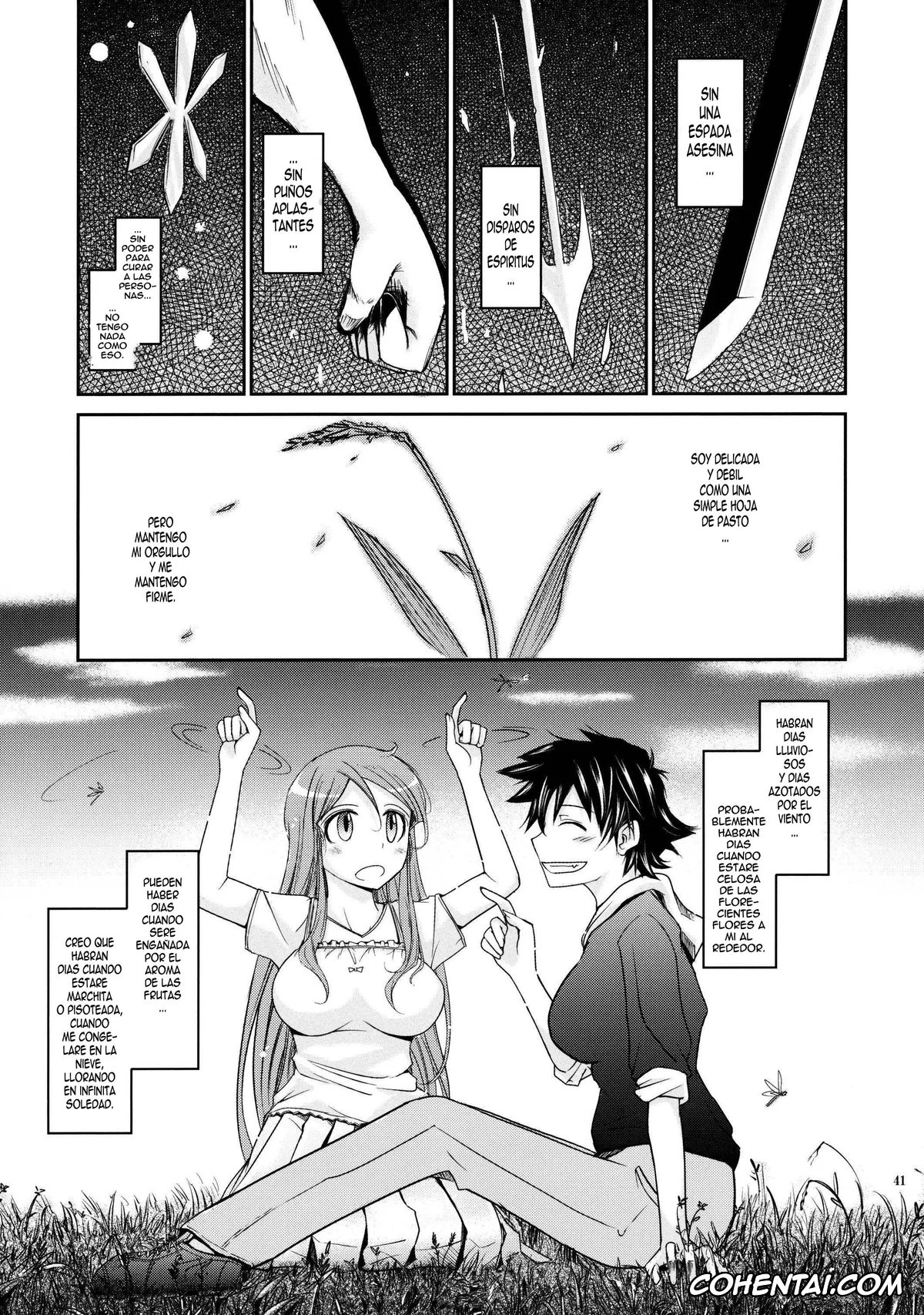Bleach xxx, Orihime Inoue xxx, Soi Fon xxx, Tatsuki Arisawa xxx, Yoruichi Shihoin xxx, Aki-Akane -Kouhen II- (Bleach), pagina 40