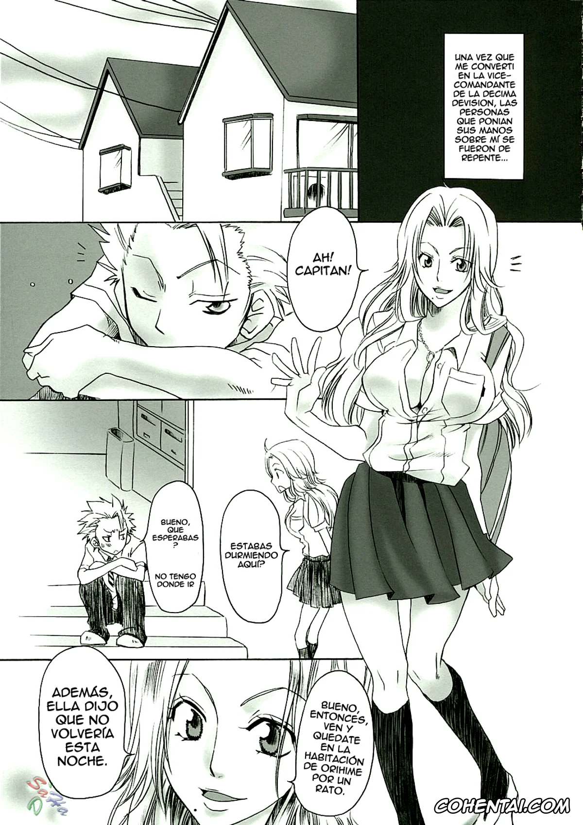 Bleach xxx, Rangiku Matsumoto xxx, Toushirou Hitsugaya xxx, Kokucho Ranbu (Bleach), pagina 16