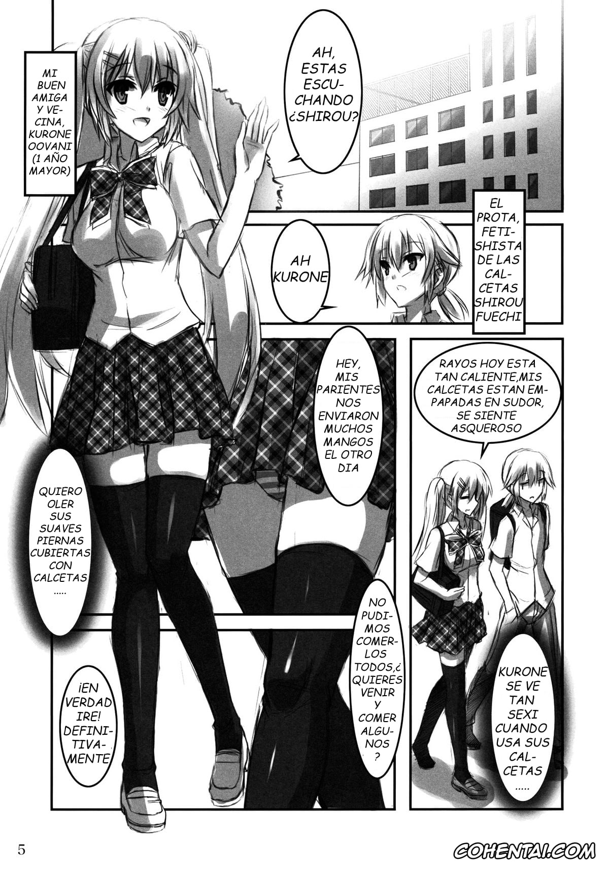Original xxx, KneeShocks!!, pagina 4