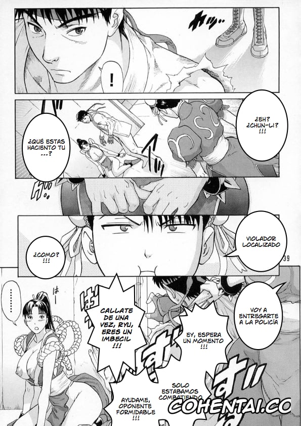 Street Fighter hentai, King of Fighters hentai, Chun-Li hentai, Mai Shiranui hentai, Ore yori Tsuyoi Yatsu ni I need you! (Street Fighter), pagina 36