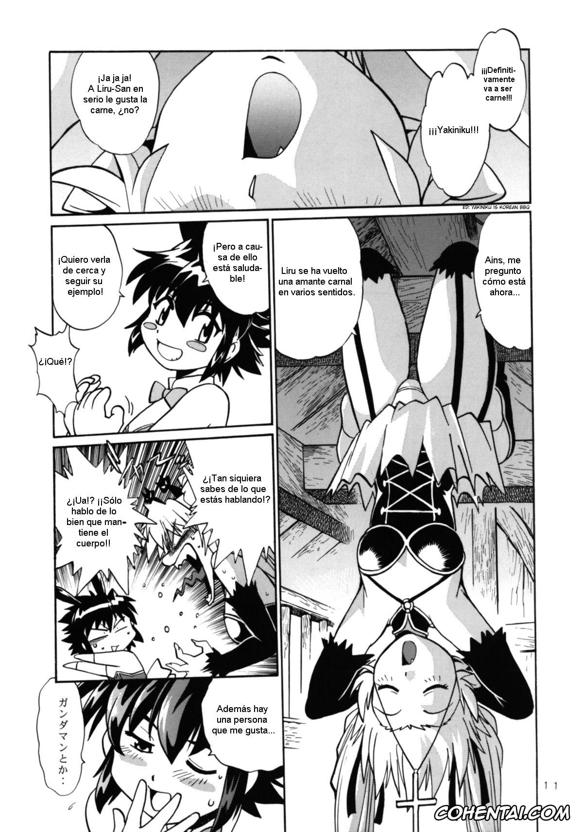 Renkin San-kyuu Magical? Pokaan porno, Liru porno, Kemonotachi no Bansan 2 (Renkin 3-kyuu Magical? Pokaan), pagina 11