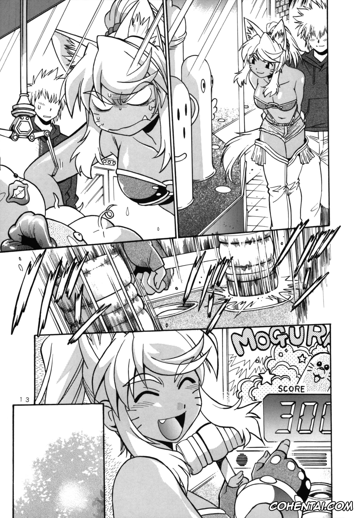 Renkin San-kyuu Magical? Pokaan xxx, Liru xxx, Kemonotachi no Bansan 2 (Renkin 3-kyuu Magical? Pokaan), pagina 13