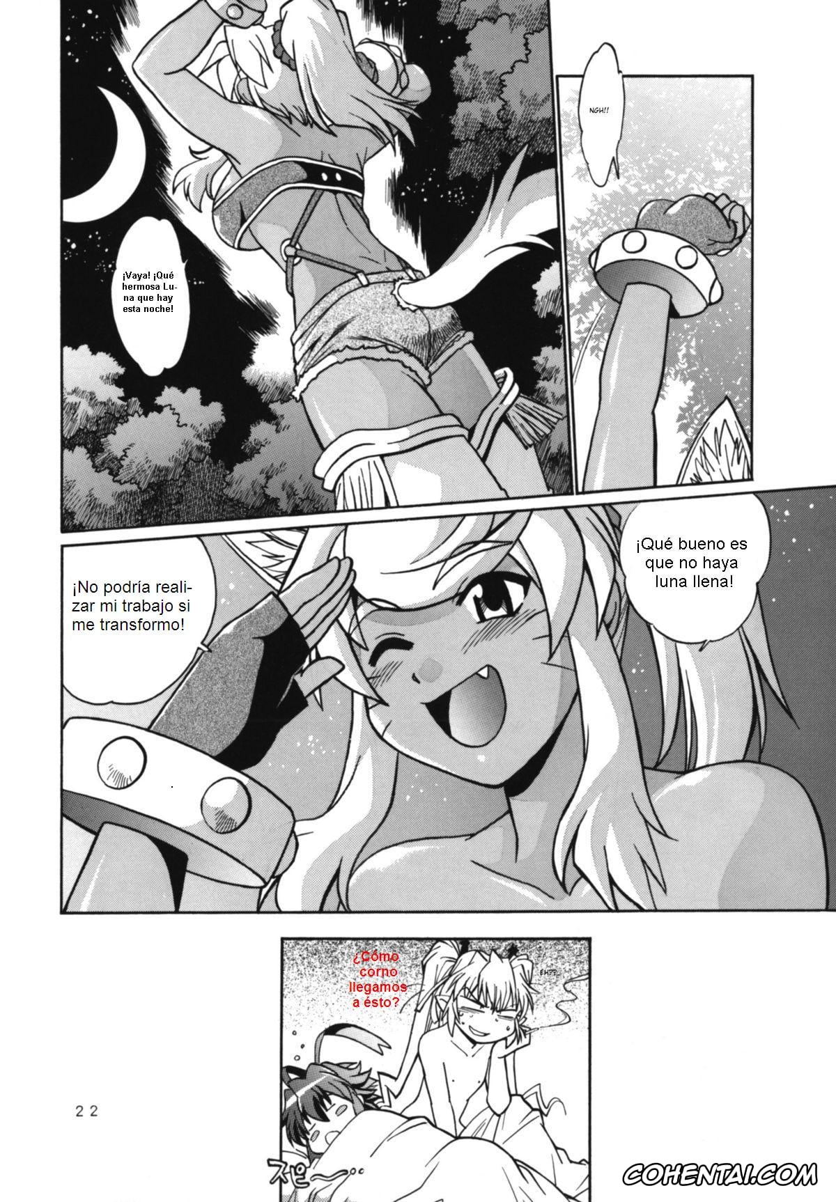 Renkin San-kyuu Magical? Pokaan xxx, Liru xxx, Kemonotachi no Bansan 2 (Renkin 3-kyuu Magical? Pokaan), pagina 22
