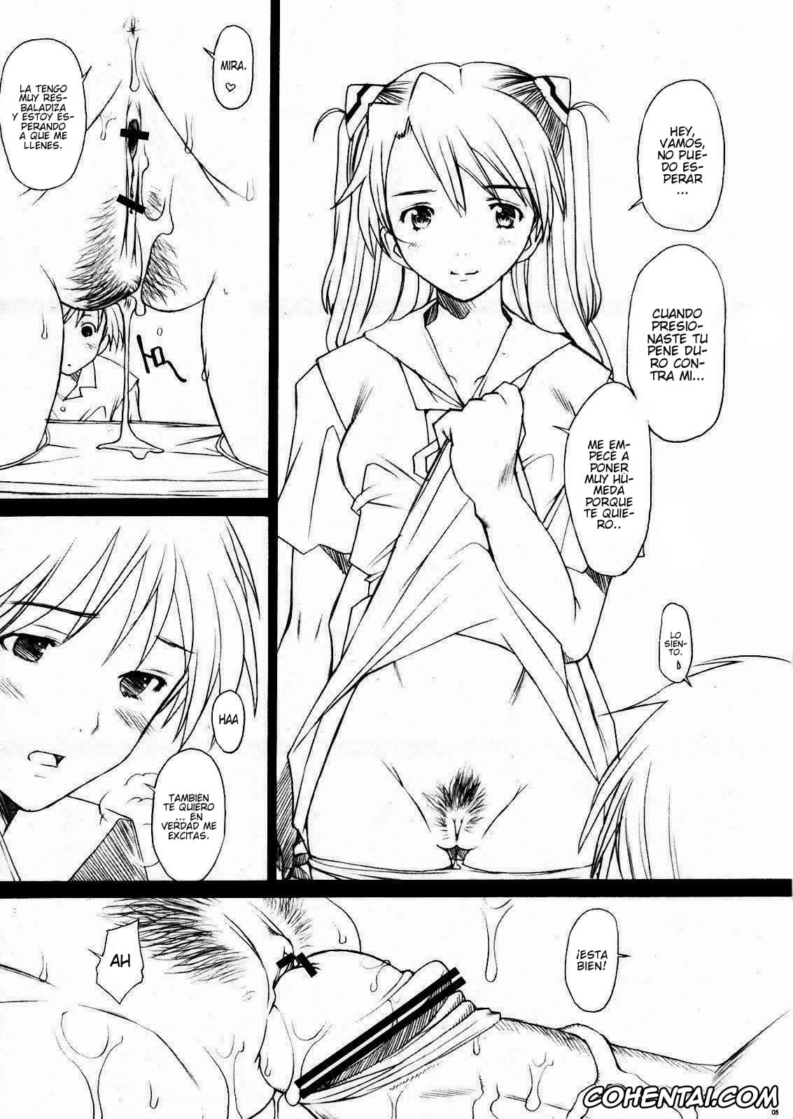 Neon Genesis Evangelion xxx, Asuka Langley Soryu xxx, Shinji Ikari xxx, MONO -Asuka- (Neon Genesis Evangelion), pagina 4