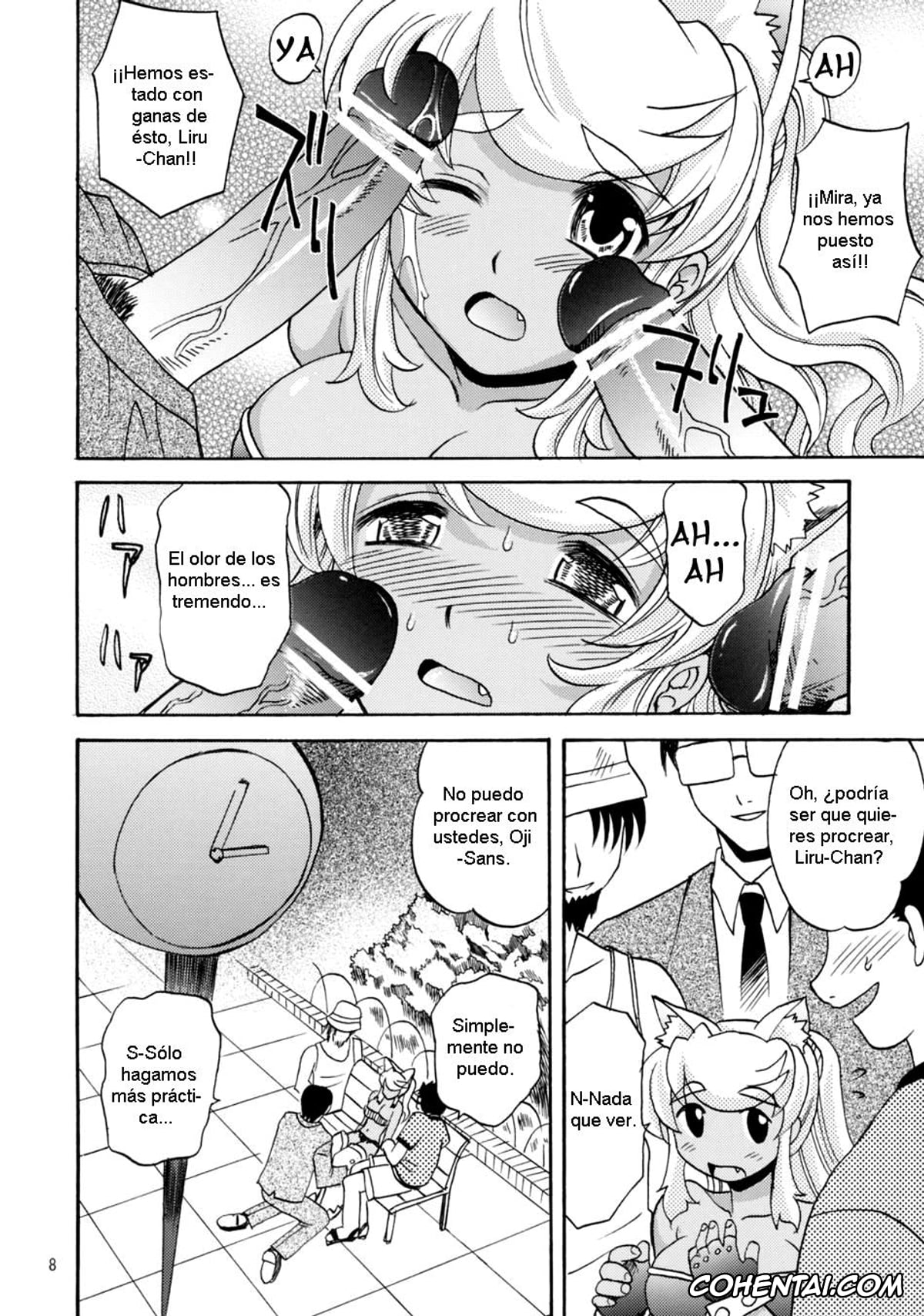 Renkin San-kyuu Magical? Pokaan hentai, Liru hentai, Oishii Oniku (Renkin San-kyuu Magical? Pokaan), pagina 9
