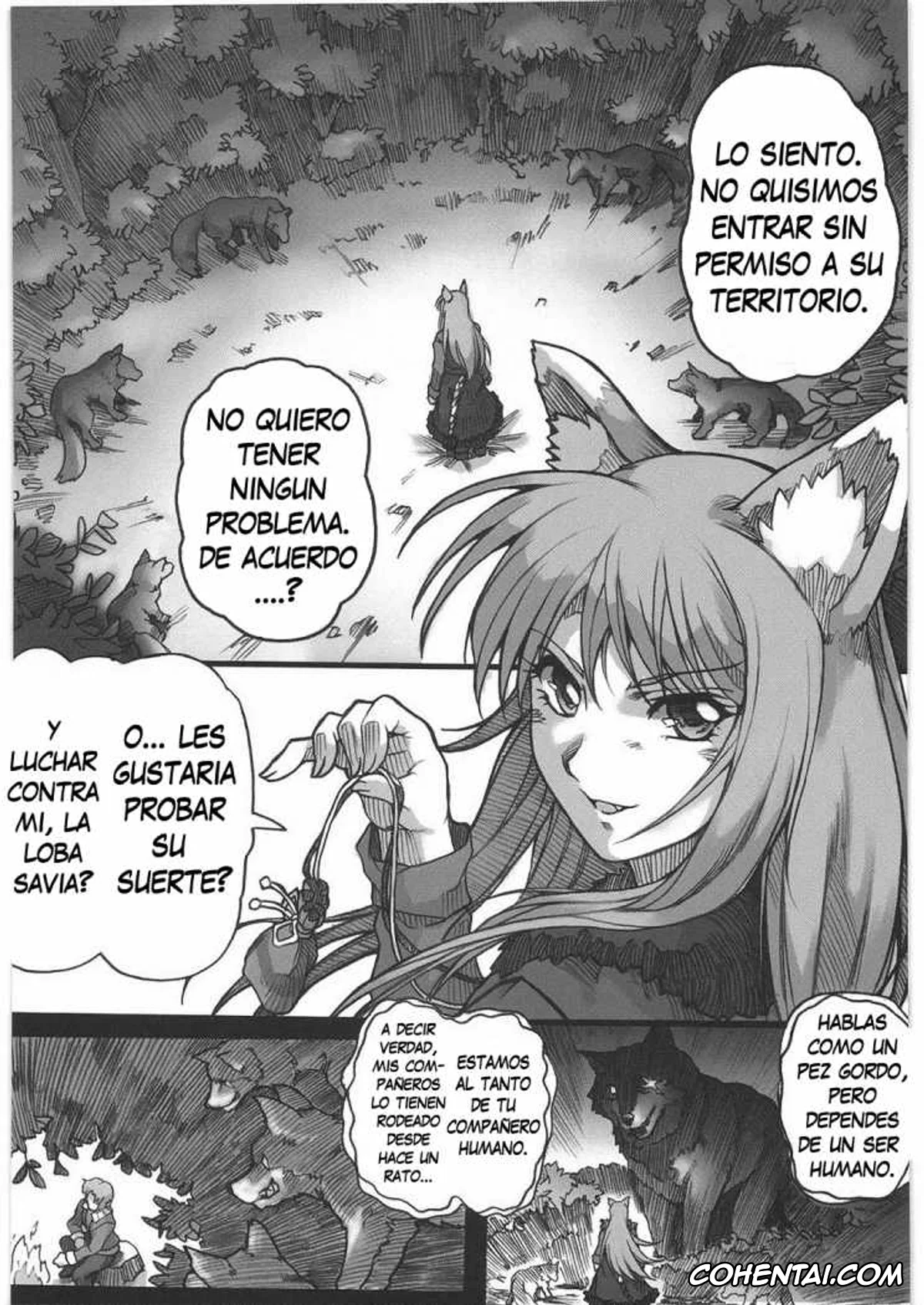 Spice And Wolf | Ookami To Koushinryou hentai, Holo hentai, Smalt Leather (Ookami to Koushinryou), pagina 3