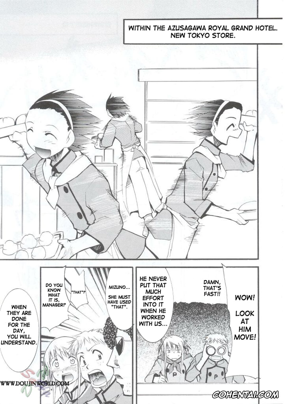 Yakitate Japan hentai, Kazuma Azuma hentai, Ken Matsushiro hentai, Mizuno Azusagawa hentai, Tsukino Azusagawa hentai, Ja Ja Ja Ja Japan 1 (Yakitate!! Japan), pagina 21