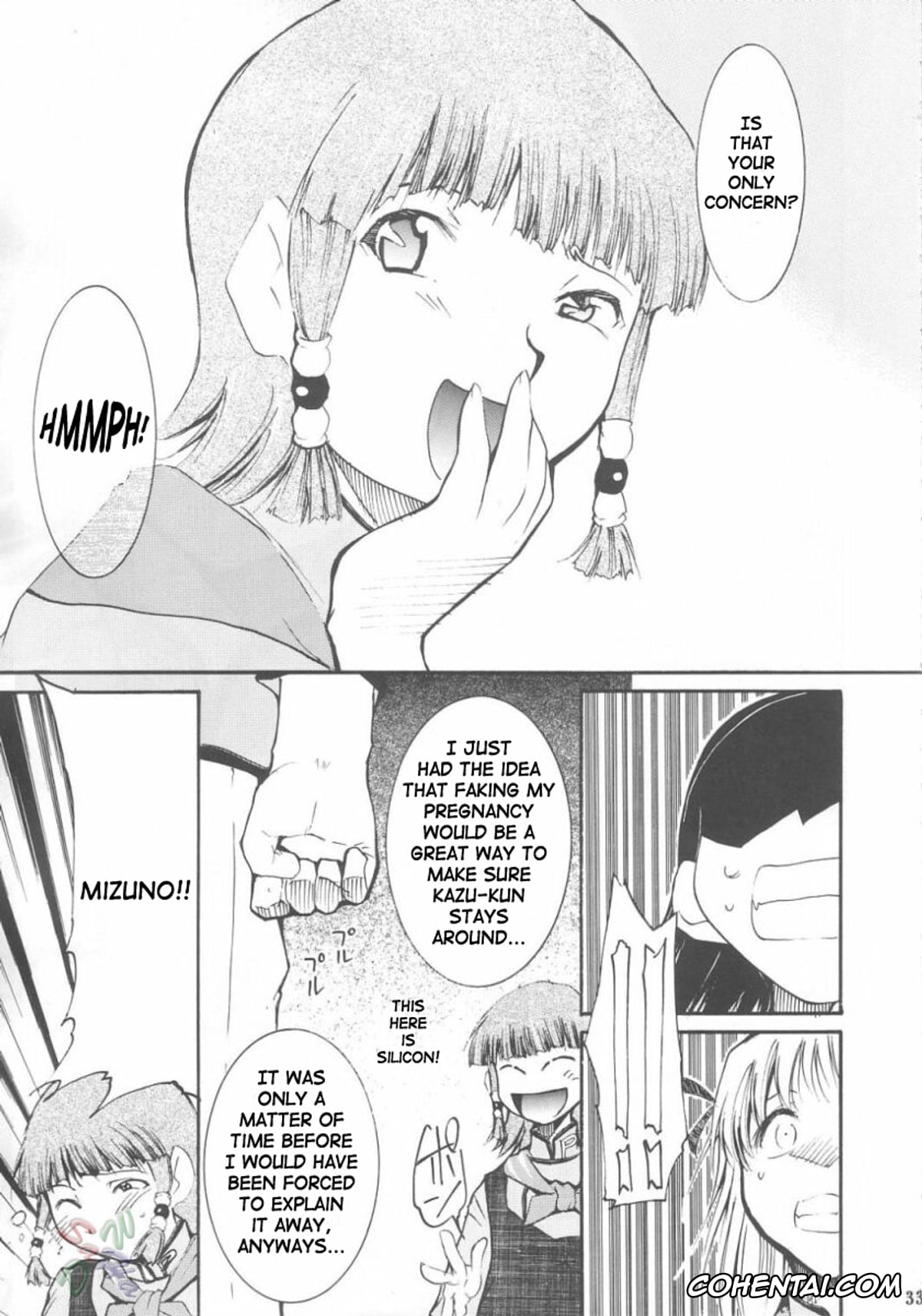 Yakitate Japan hentai, Kazuma Azuma hentai, Mizuno Azusagawa hentai, Tsukino Azusagawa hentai, Ja Ja Ja Ja Japan 3 (Yakitate!! Japan), pagina 33