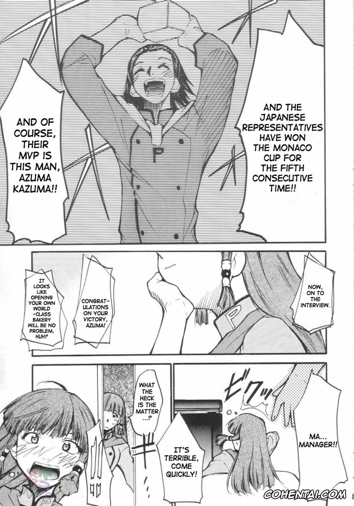 Yakitate Japan xxx, Kazuma Azuma xxx, Mizuno Azusagawa xxx, Tsukino Azusagawa xxx, Ja Ja Ja Ja Japan 3 (Yakitate!! Japan), pagina 37