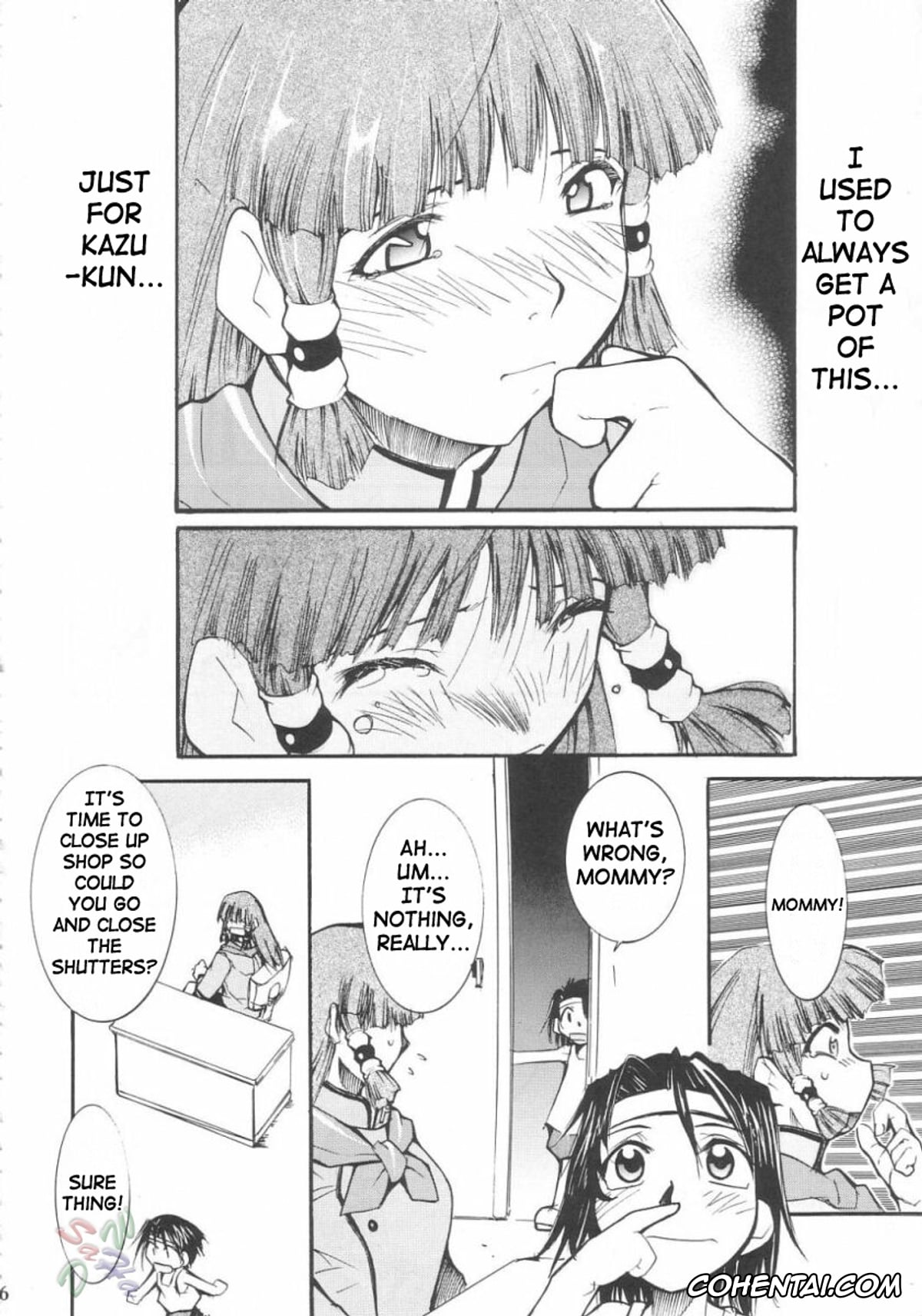 Yakitate Japan xxx, Kazuma Azuma xxx, Mizuno Azusagawa xxx, Tsukino Azusagawa xxx, Ja Ja Ja Ja Japan 3 (Yakitate!! Japan), pagina 46