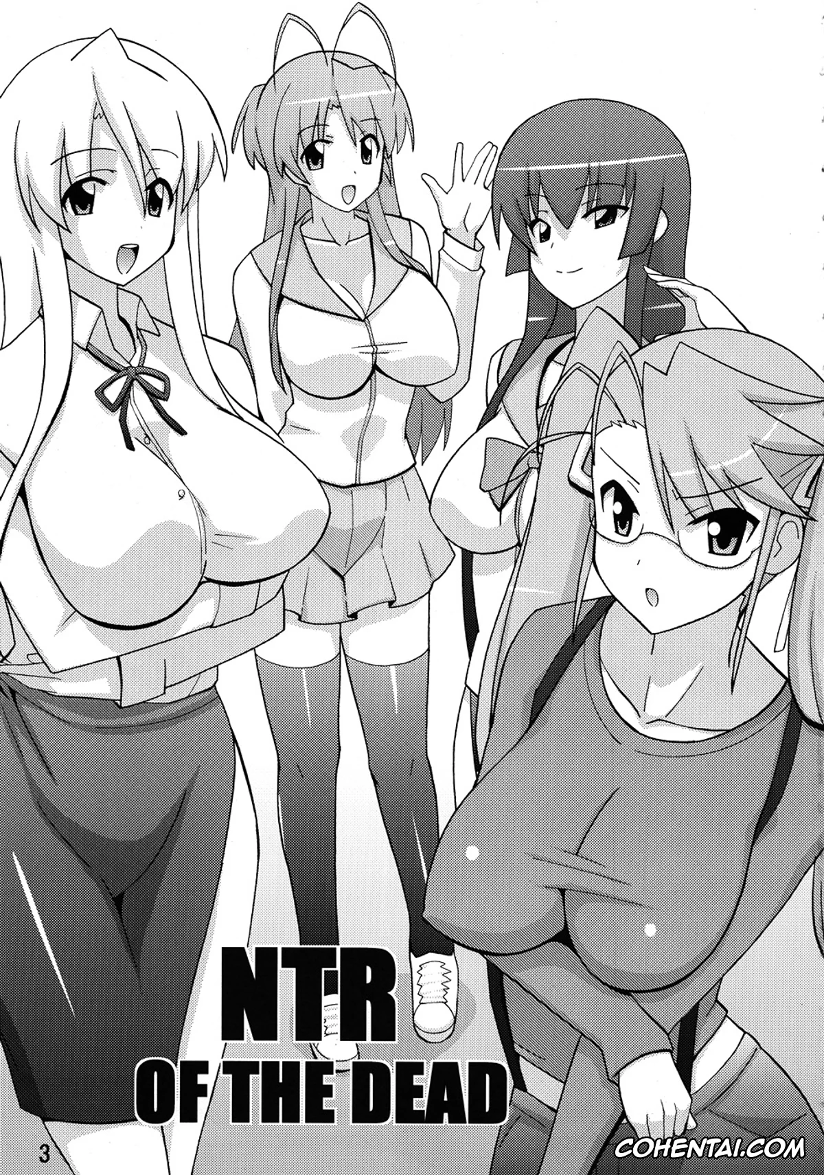 Highschool Of The Dead porno, Rei Miyamoto porno, Saeko Busujima porno, Saya Takagi porno, Shizuka Marikawa porno, NTR OF THE DEAD (HIGHSCHOOL OF THE DEAD), pagina 2