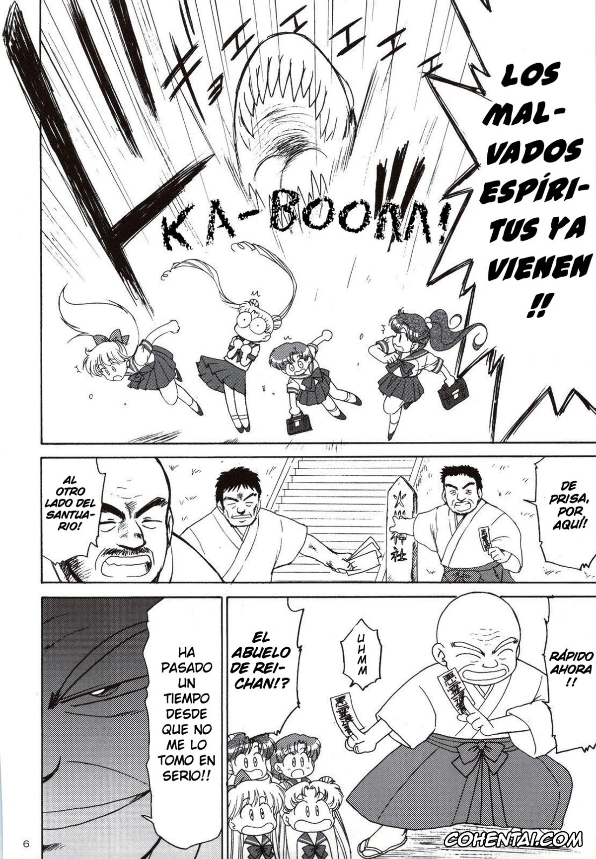 Sailor Moon | Bishoujo Senshi Sailor Moon xxx, Sailor Jupiter | Makoto Kino xxx, Sailor Mercury | Ami Mizuno xxx, Sailor Moon | Usagi Tsukino xxx, Sailor Venus | Minako Aino xxx, Beach Boy (Bishoujo Senshi Sailor Moon), pagina 4