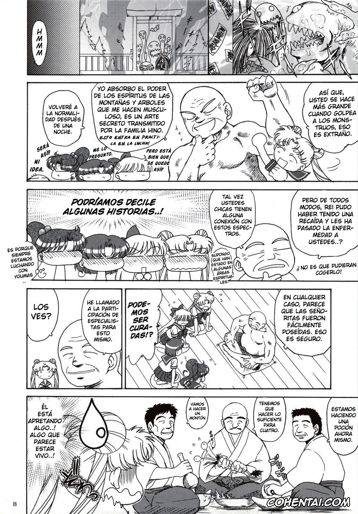 Sailor Moon | Bishoujo Senshi Sailor Moon hentai, Sailor Jupiter | Makoto Kino hentai, Sailor Mercury | Ami Mizuno hentai, Sailor Moon | Usagi Tsukino hentai, Sailor Venus | Minako Aino hentai, Beach Boy (Bishoujo Senshi Sailor Moon), pagina 6