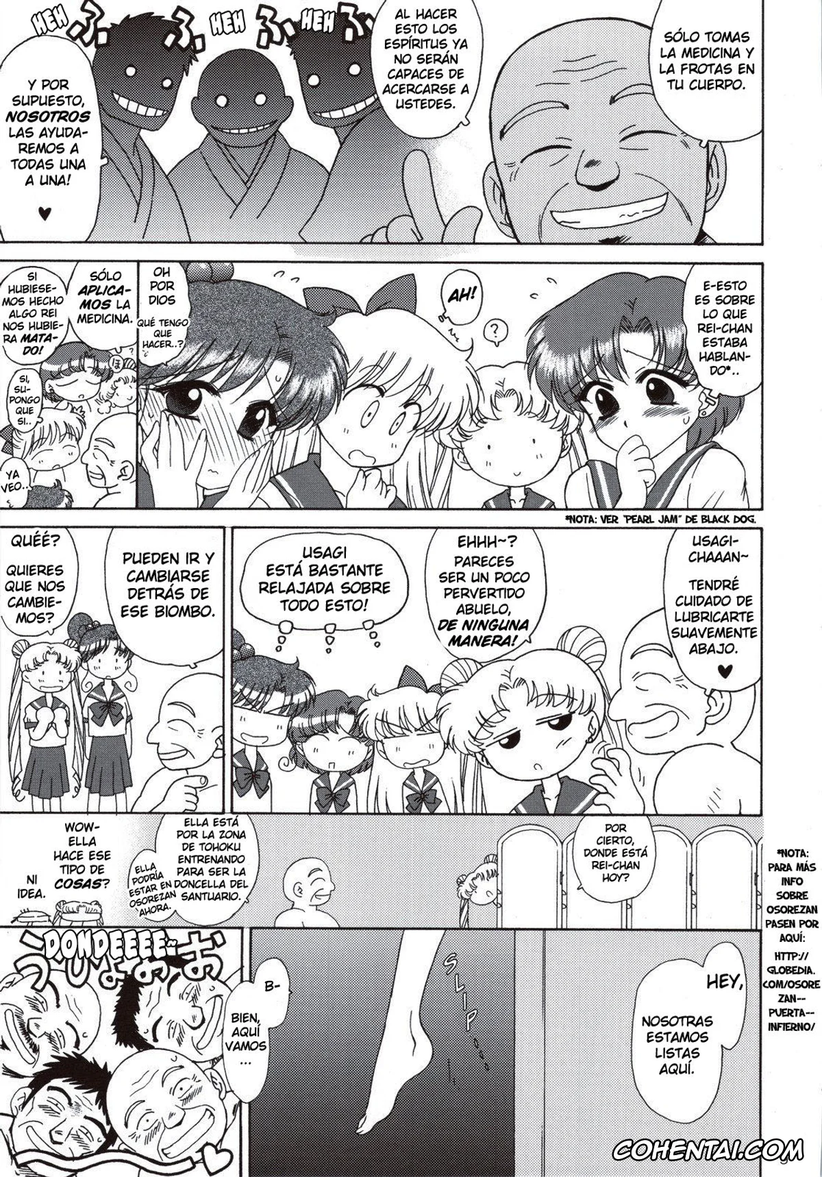 Sailor Moon | Bishoujo Senshi Sailor Moon xxx, Sailor Jupiter | Makoto Kino xxx, Sailor Mercury | Ami Mizuno xxx, Sailor Moon | Usagi Tsukino xxx, Sailor Venus | Minako Aino xxx, Beach Boy (Bishoujo Senshi Sailor Moon), pagina 7