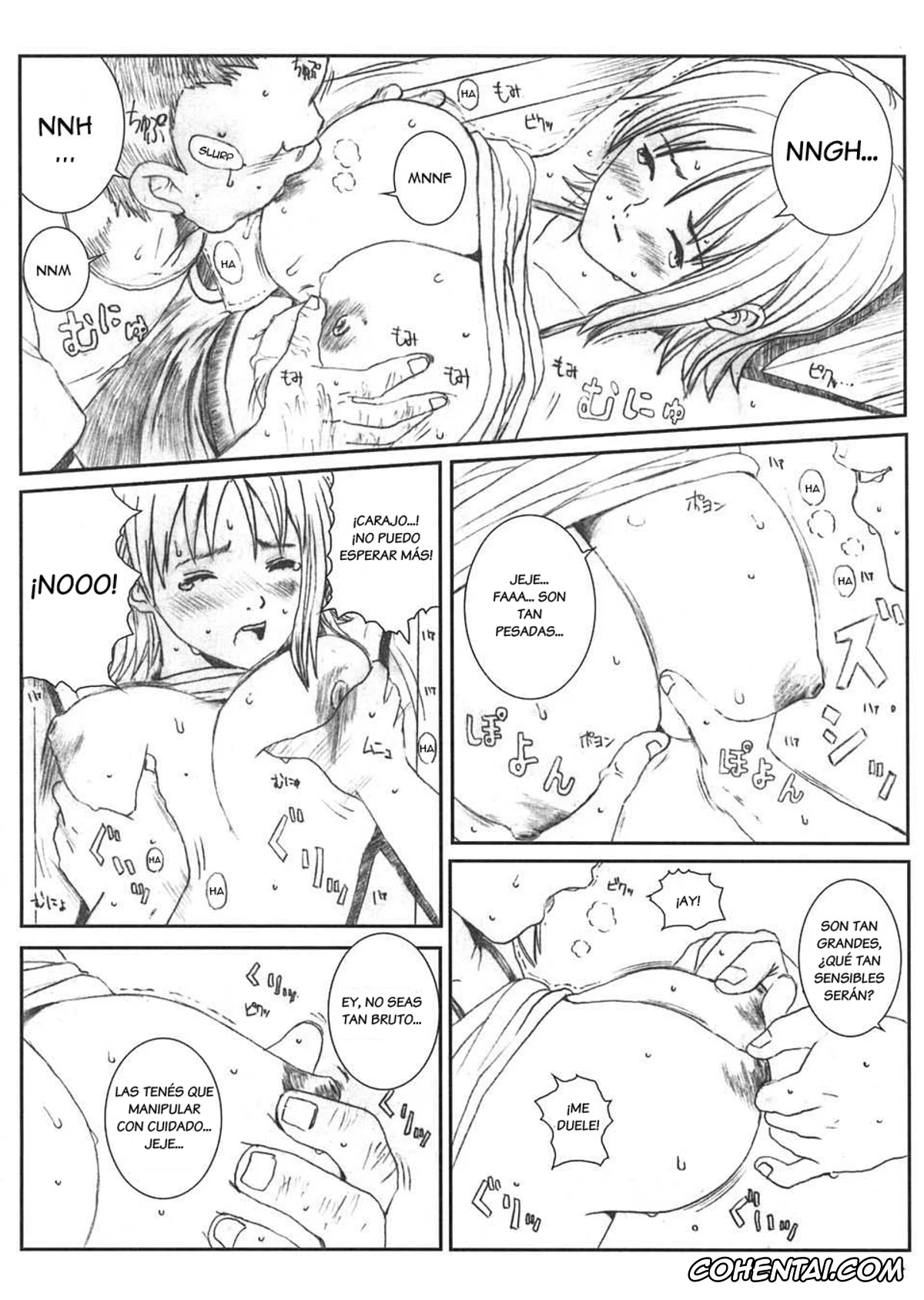One Piece xxx, Nami xxx, Kuusou Zikken Vol.5 (One Piece), pagina 13