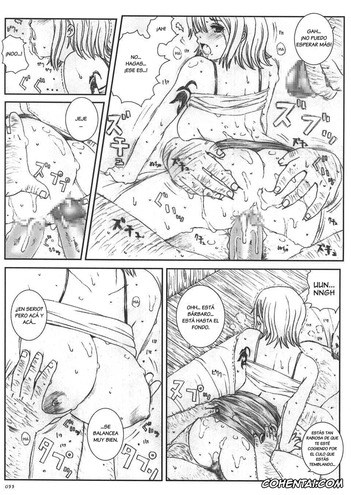 One Piece porno, Nami porno, Kuusou Zikken Vol.5 (One Piece), pagina 32