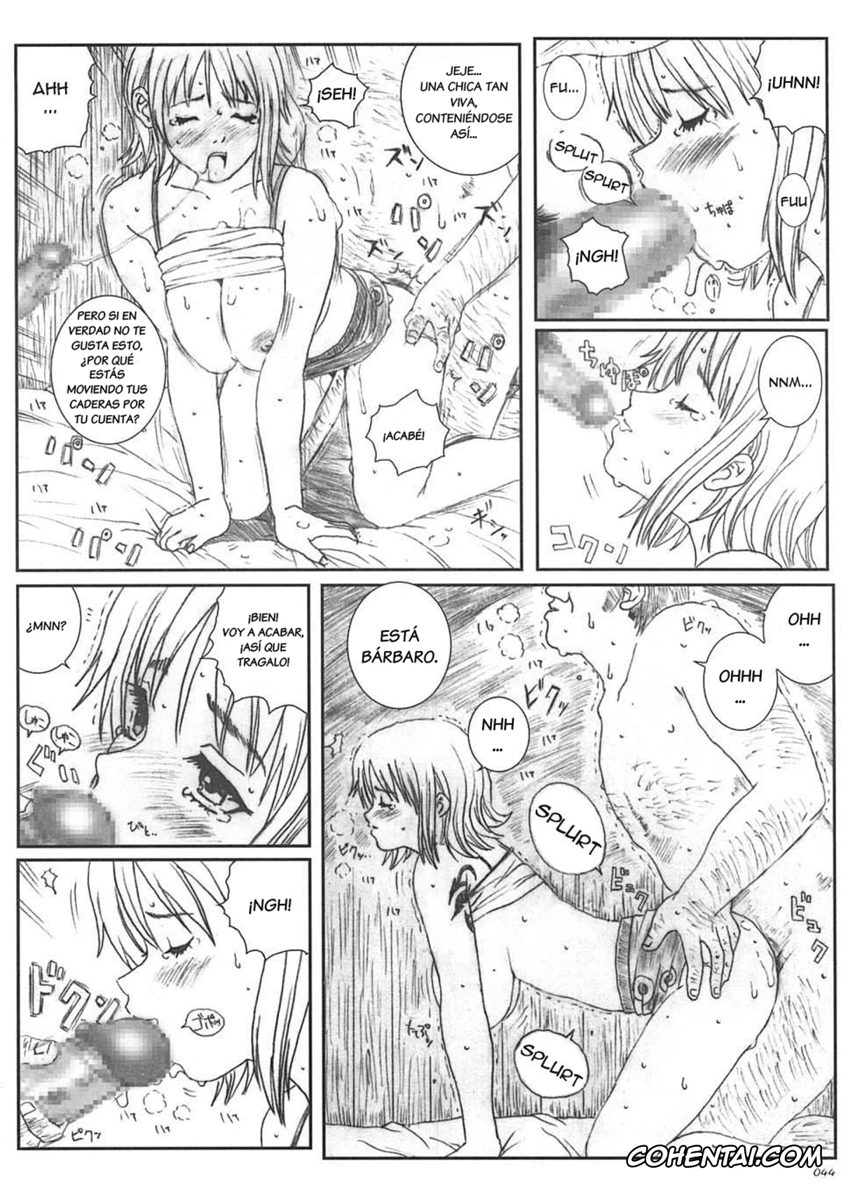 One Piece xxx, Nami xxx, Kuusou Zikken Vol.5 (One Piece), pagina 43