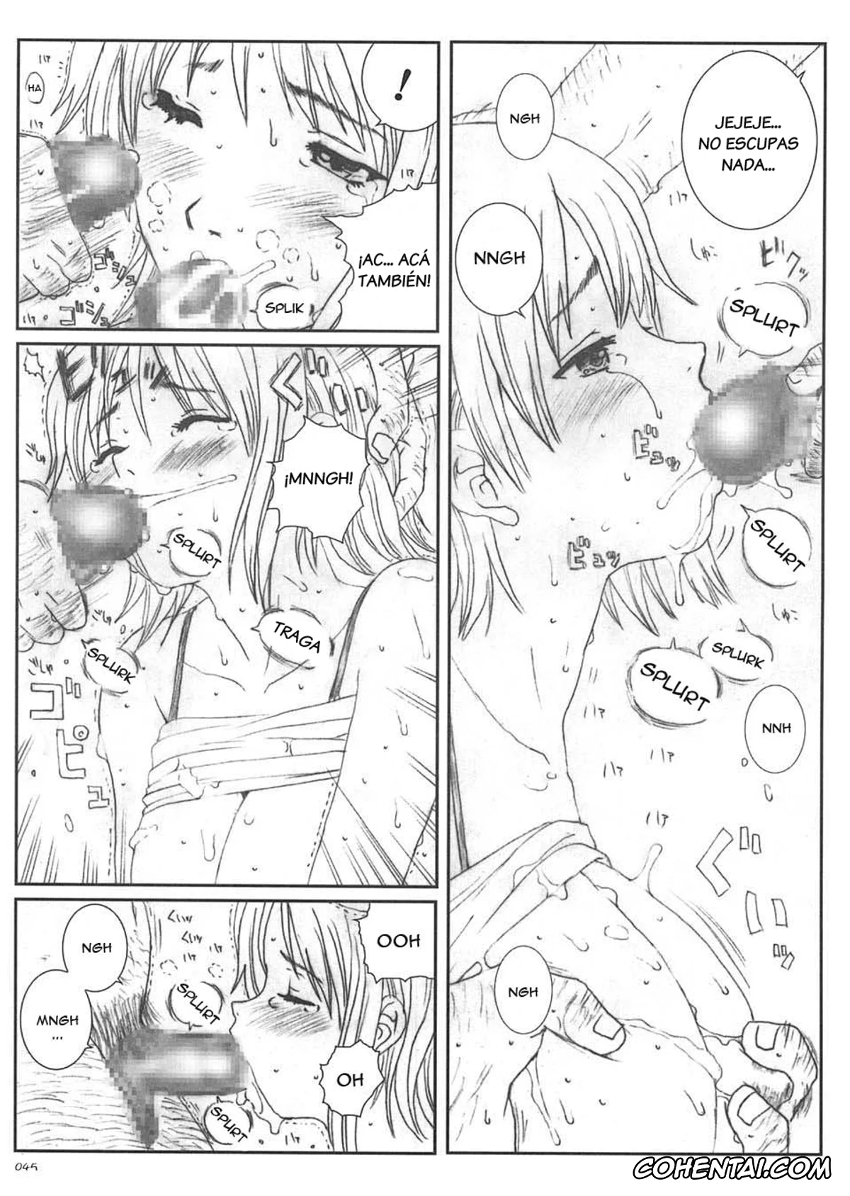 One Piece porno, Nami porno, Kuusou Zikken Vol.5 (One Piece), pagina 44